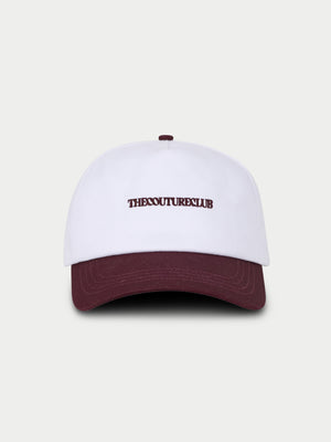 COPYRIGHT EMBROIDERED CAP - BURGUNDY