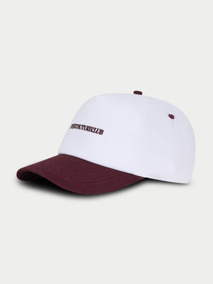 COPYRIGHT EMBROIDERED CAP - BURGUNDY