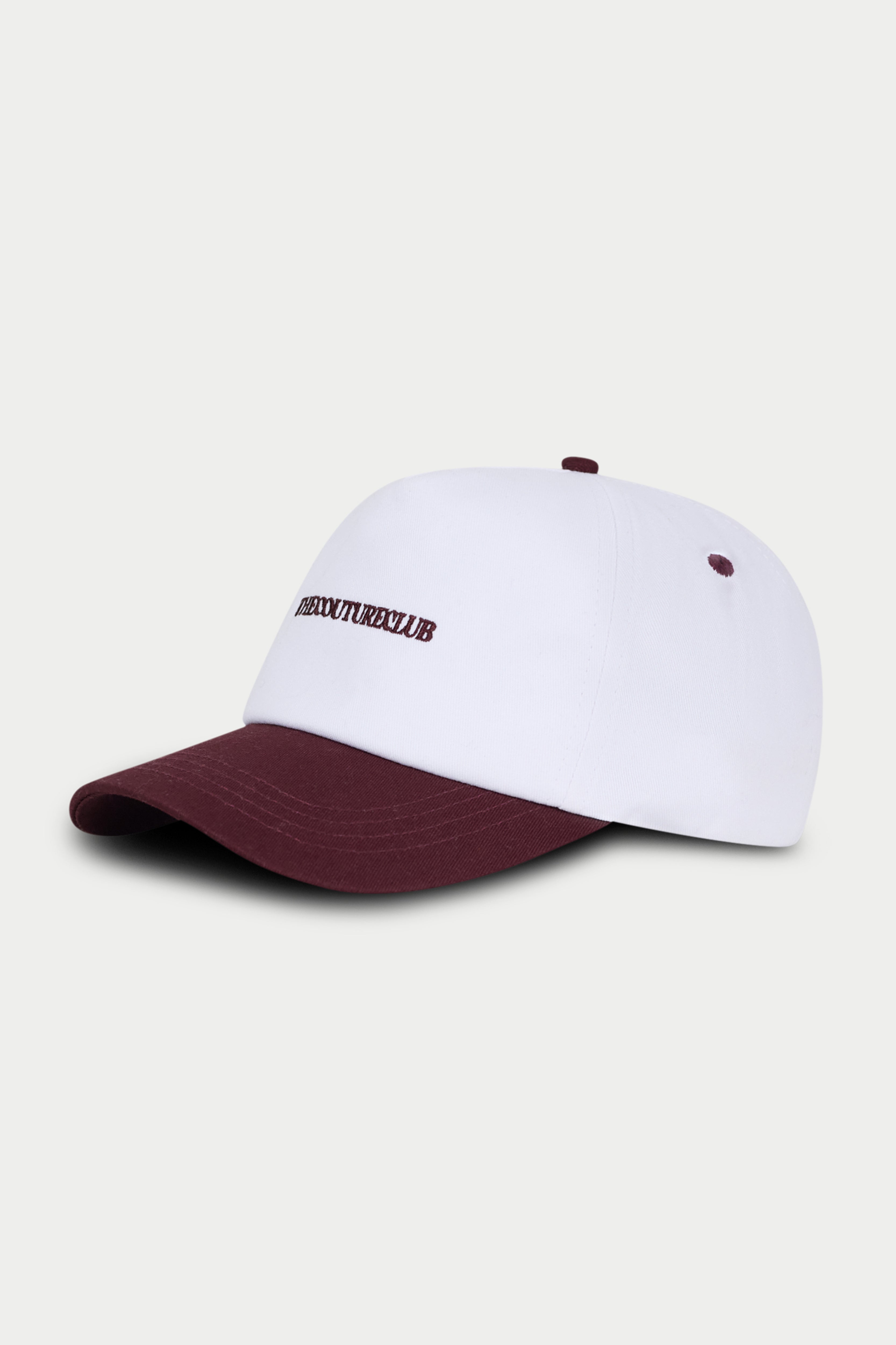 COPYRIGHT EMBROIDERED CAP - BURGUNDY