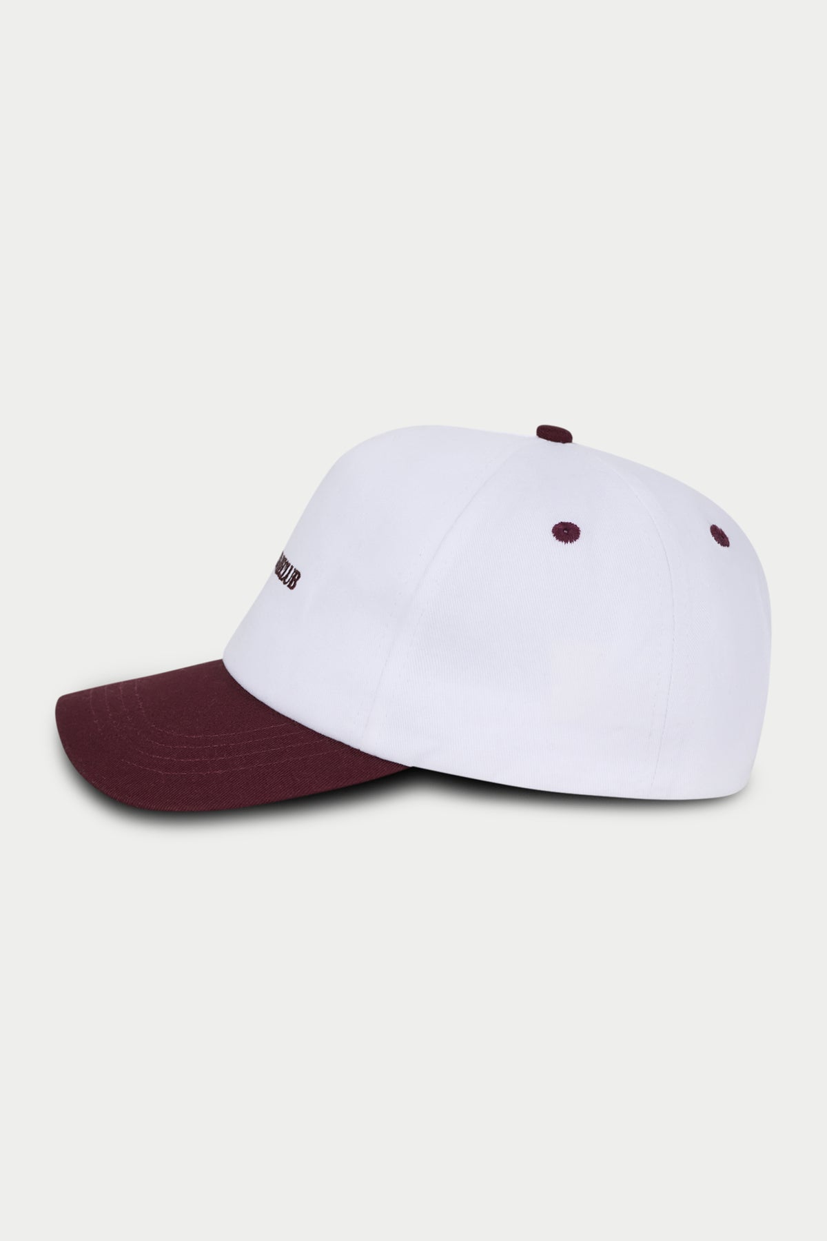 COPYRIGHT EMBROIDERED CAP - BURGUNDY