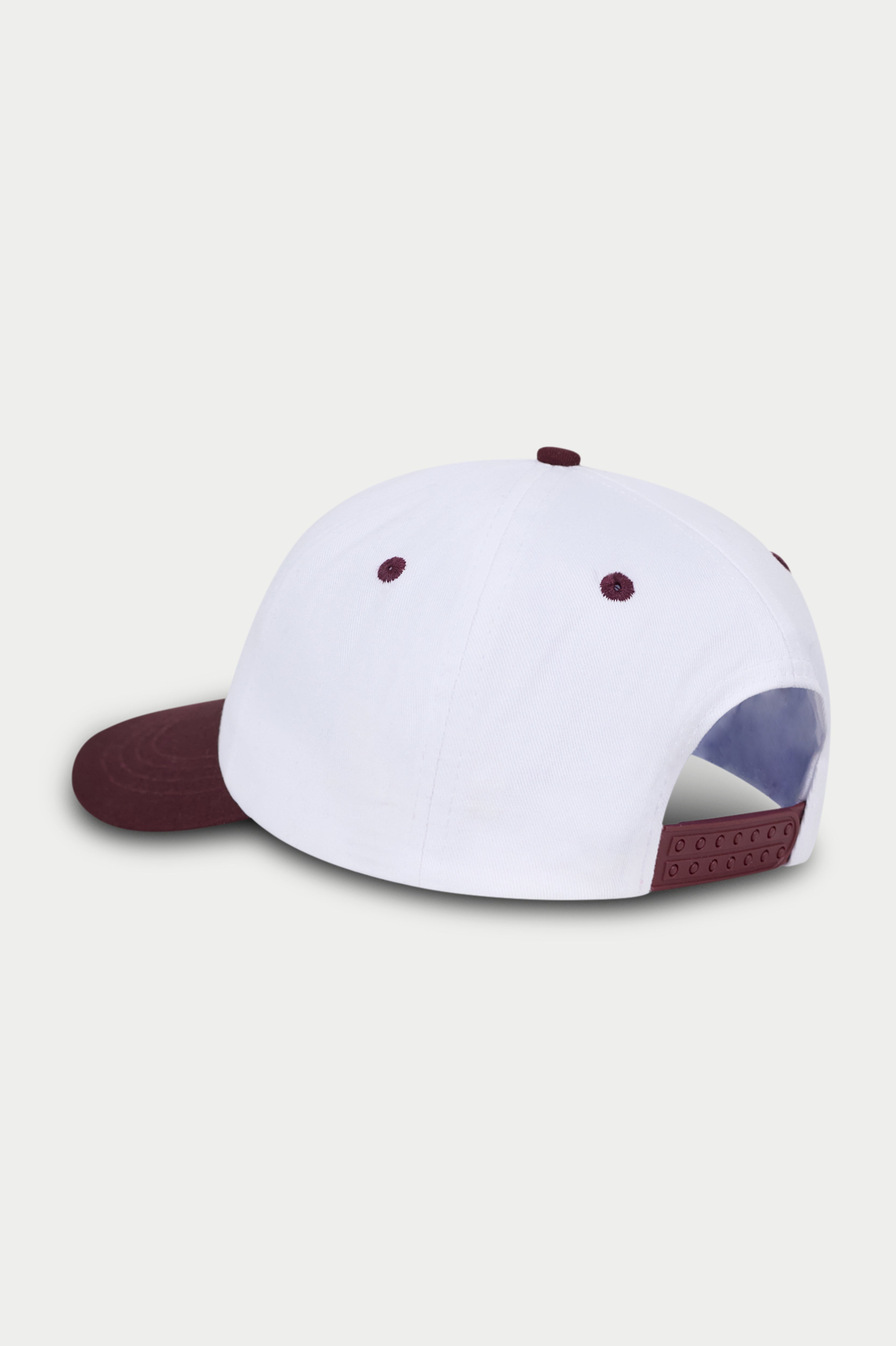 COPYRIGHT EMBROIDERED CAP - BURGUNDY