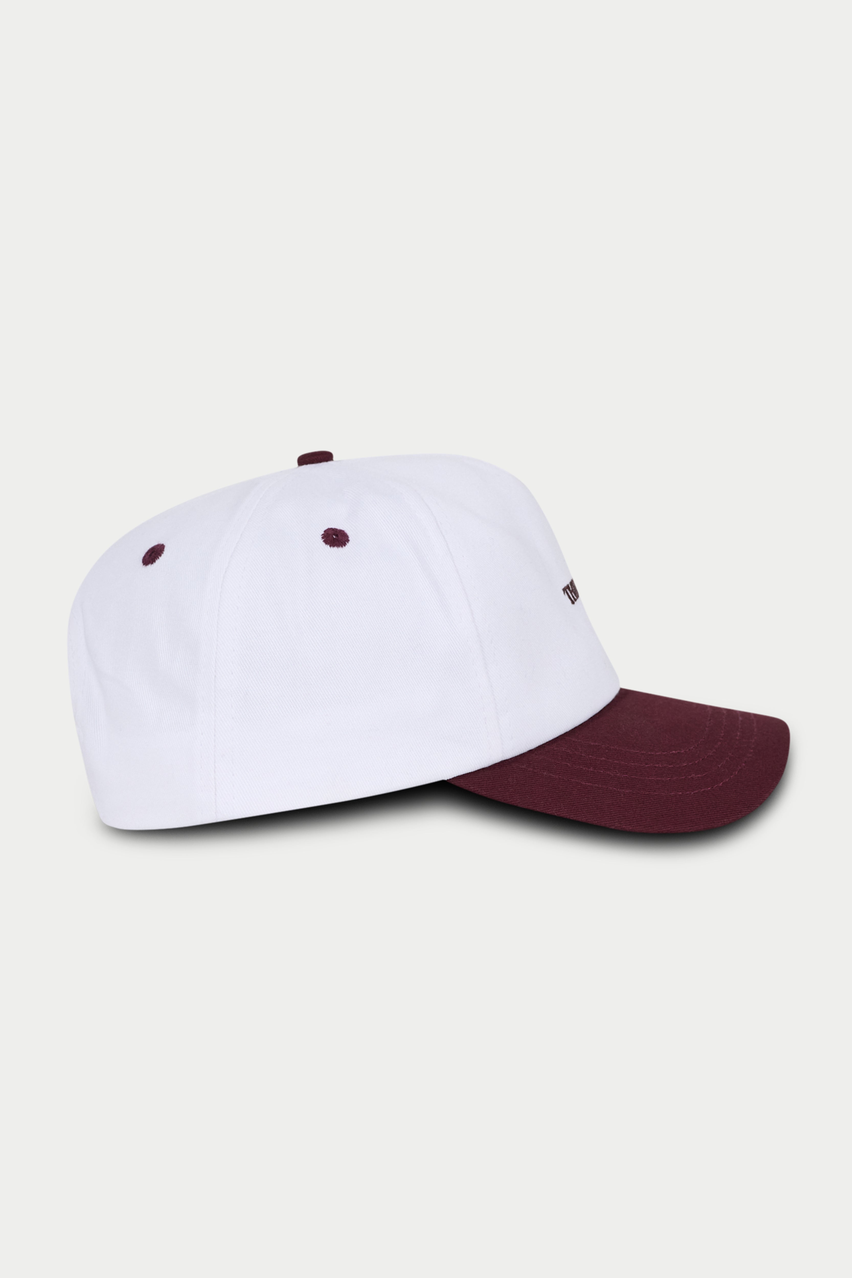 COPYRIGHT EMBROIDERED CAP - BURGUNDY
