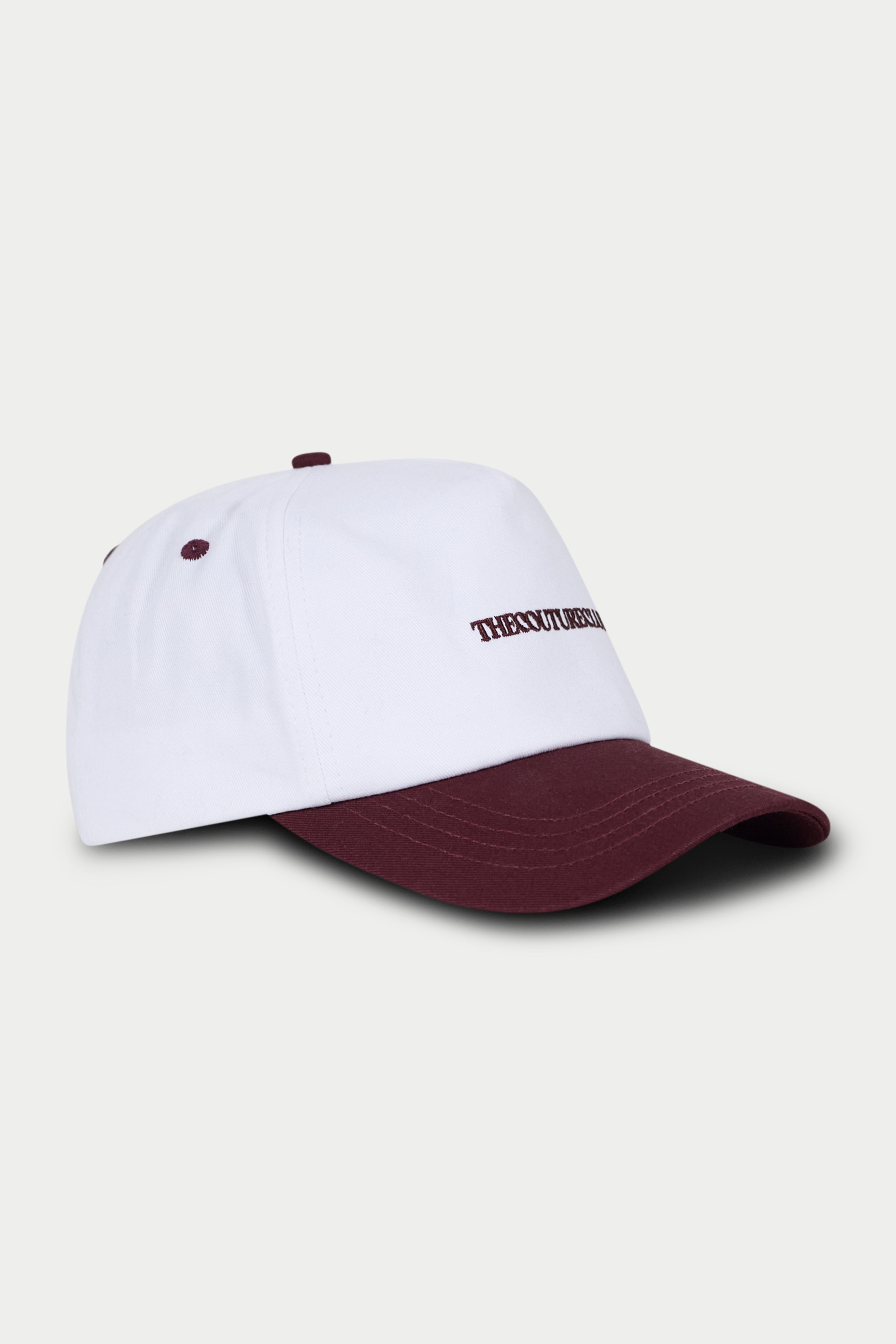COPYRIGHT EMBROIDERED CAP - BURGUNDY