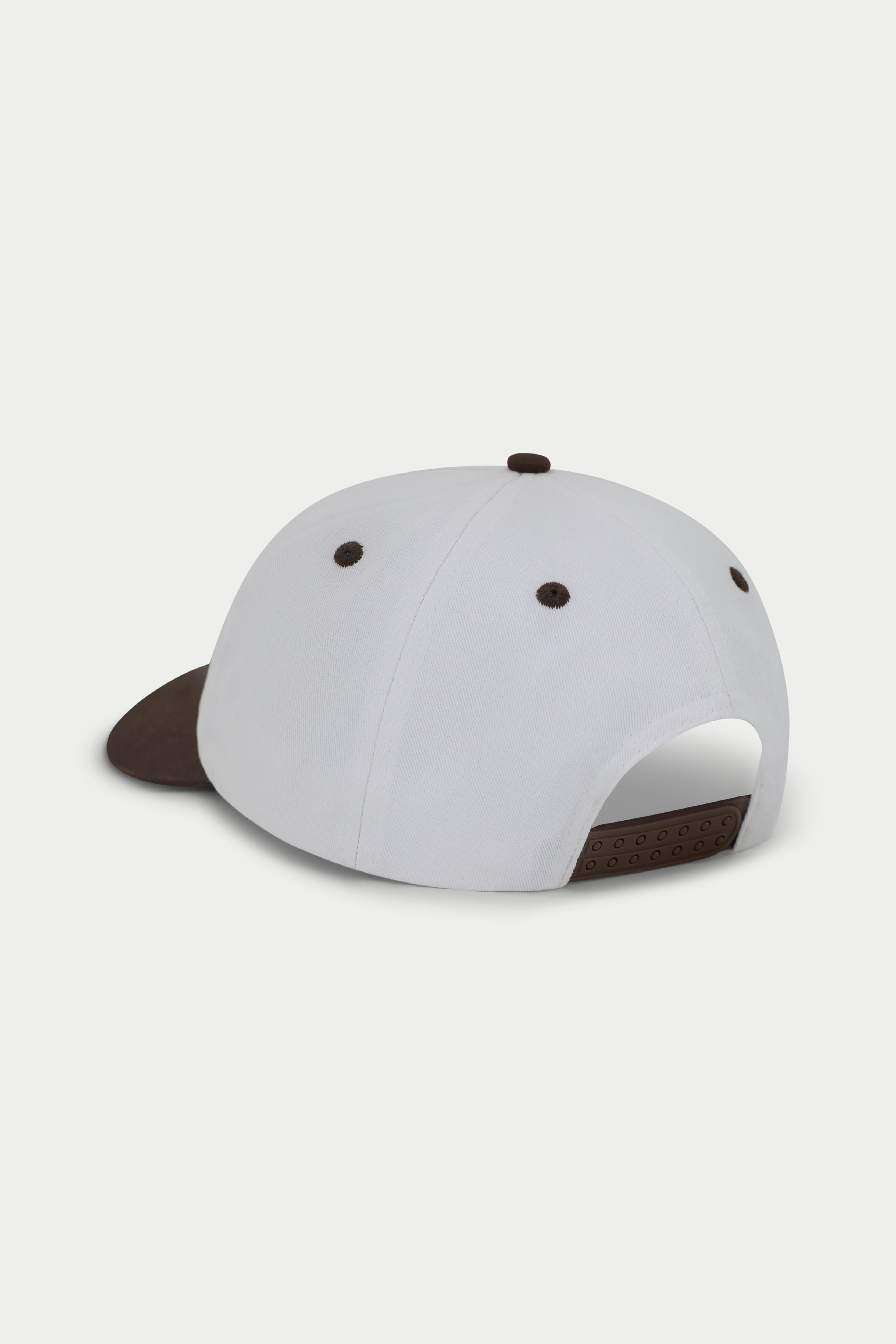 COPYRIGHT EMBROIDERED CAP - BROWN