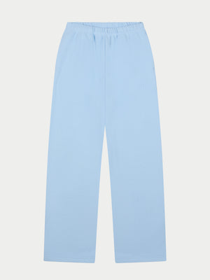 RAISED EMBLEM JOGGERS - POWDER BLUE