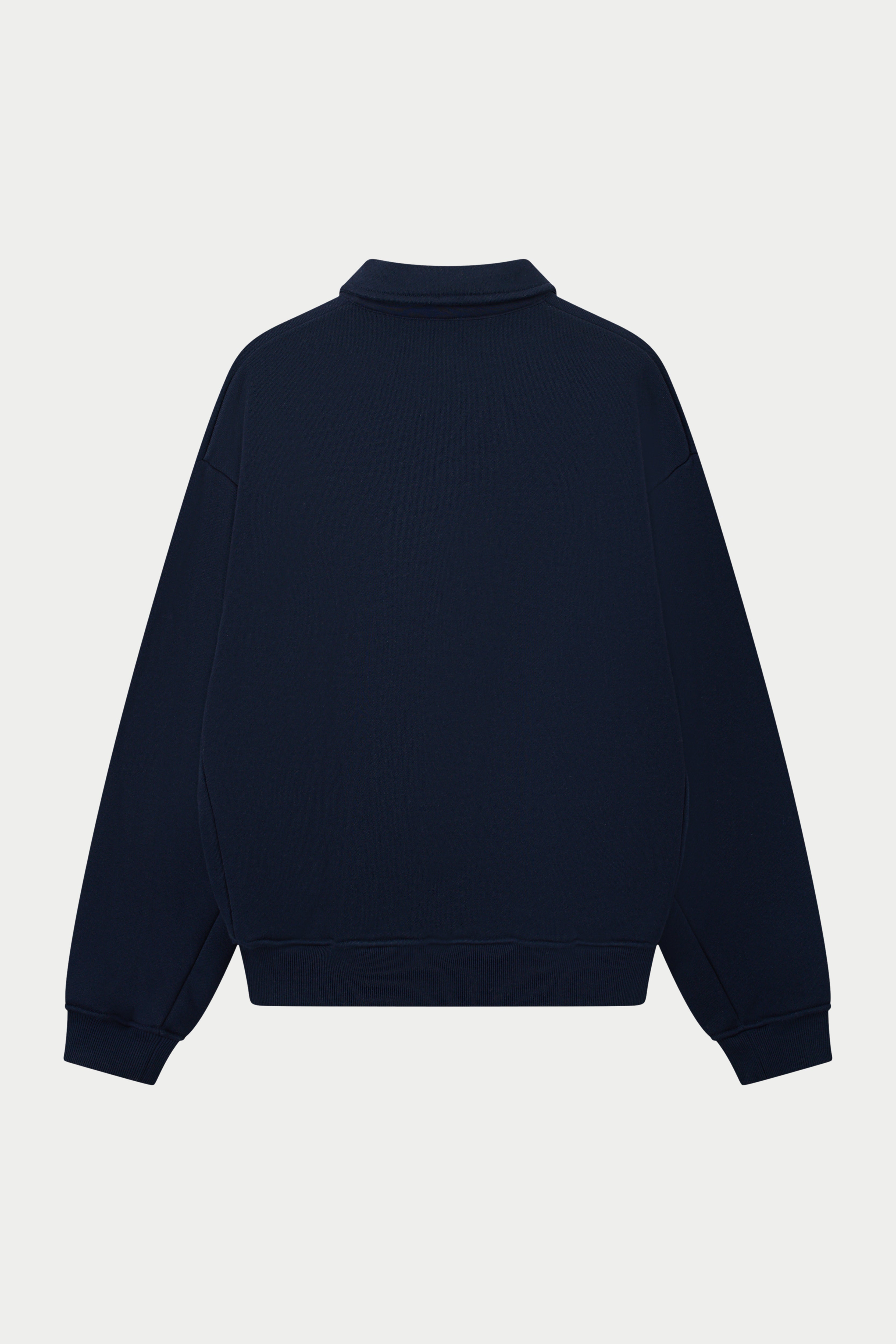HEAVYWEIGHT MONOGRAM POLO - NAVY