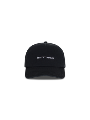 WASHED COPYRIGHT CAP - BLACK