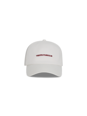 WASHED COPYRIGHT CAP - OFF WHITE