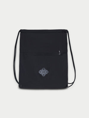 TRANSPARENT RACING BAG - BLACK