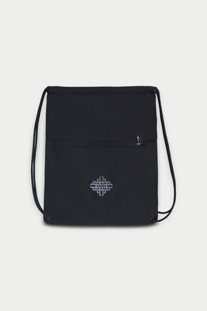 TRANSPARENT RACING BAG - BLACK