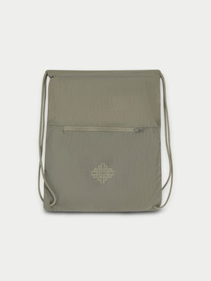 TRANSPARENT RACING BAG - KHAKI