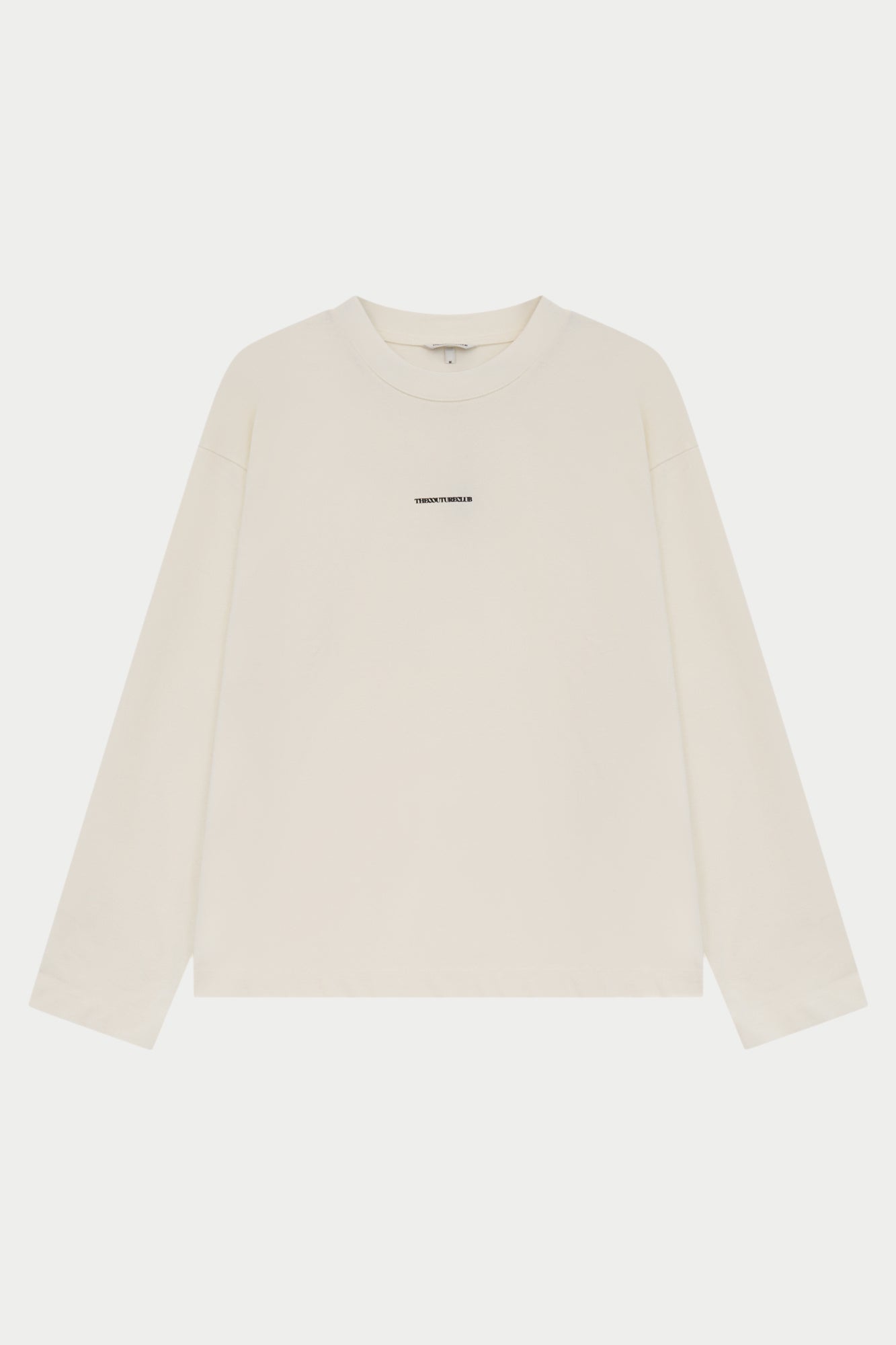 DOUBLE MICRO COPYRIGHT LONG SLEEVE T-SHIRT - OFF WHITE