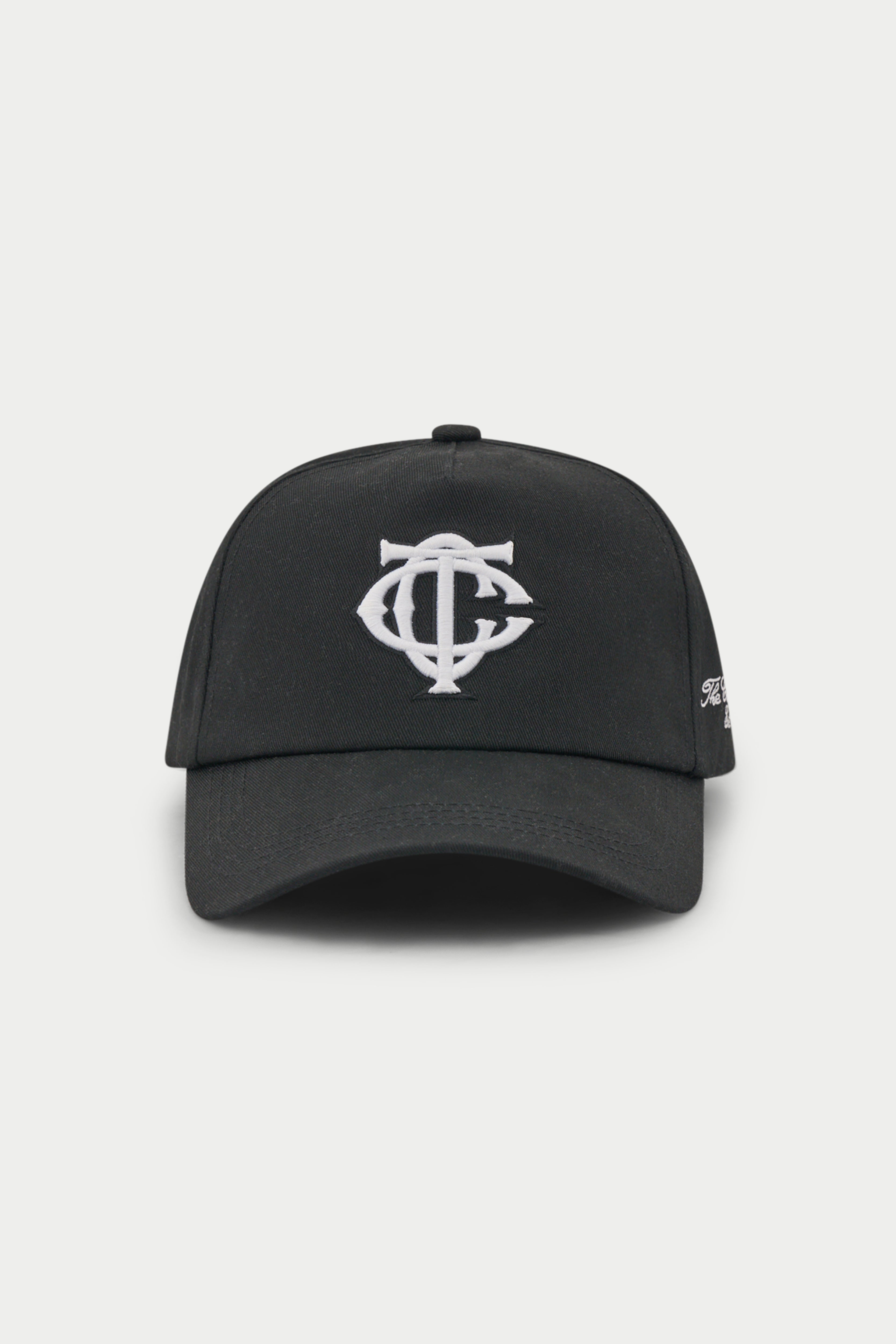 MONOGRAM CAP - BLACK