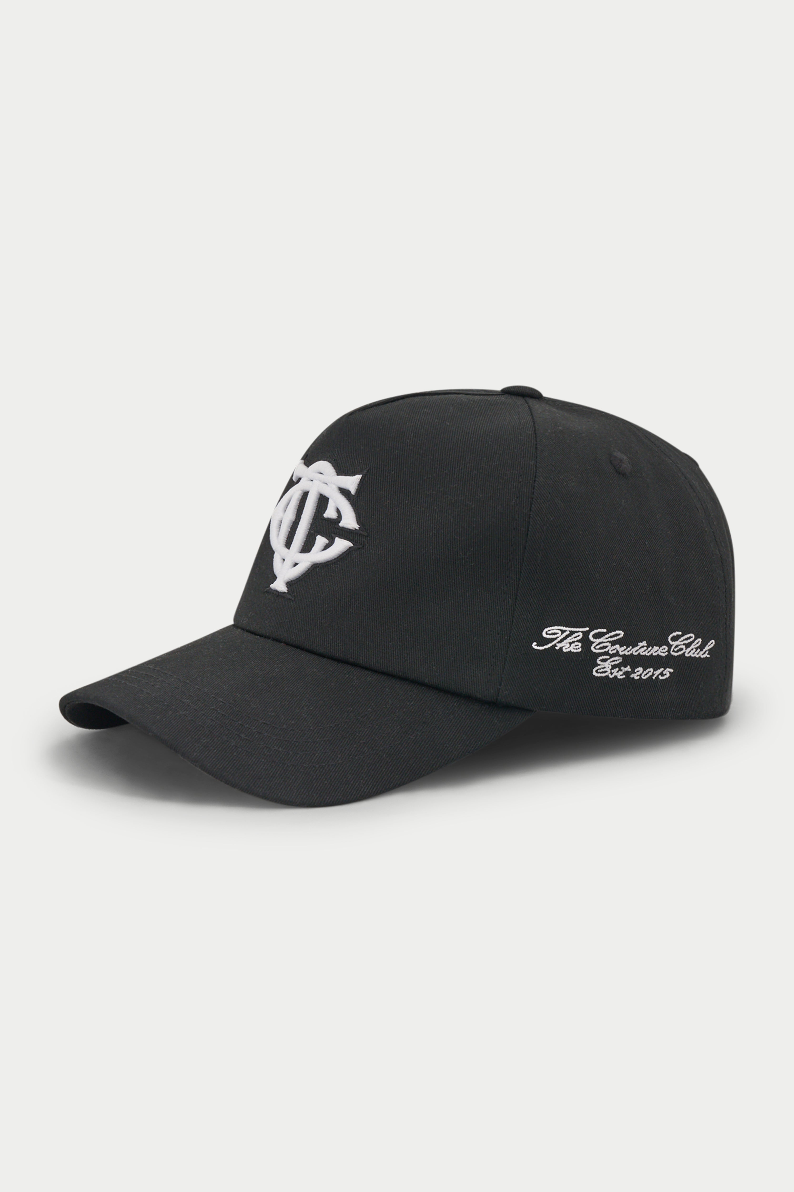 MONOGRAM CAP - BLACK