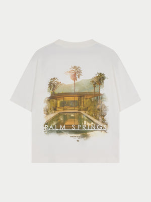 PALM SPRINGS GRAPHIC T-SHIRT - OFF WHITE
