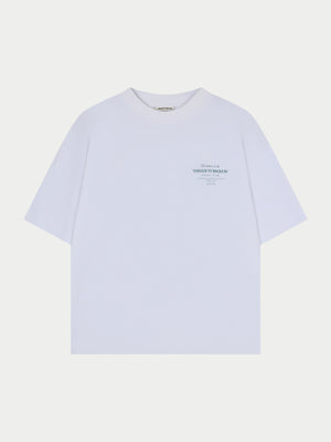 BEACH CLUB GRAPHIC T-SHIRT - WHITE
