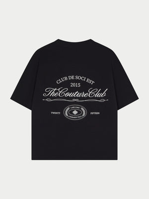 CLUB DE SOCI GRAPHIC T-SHIRT - BLACK