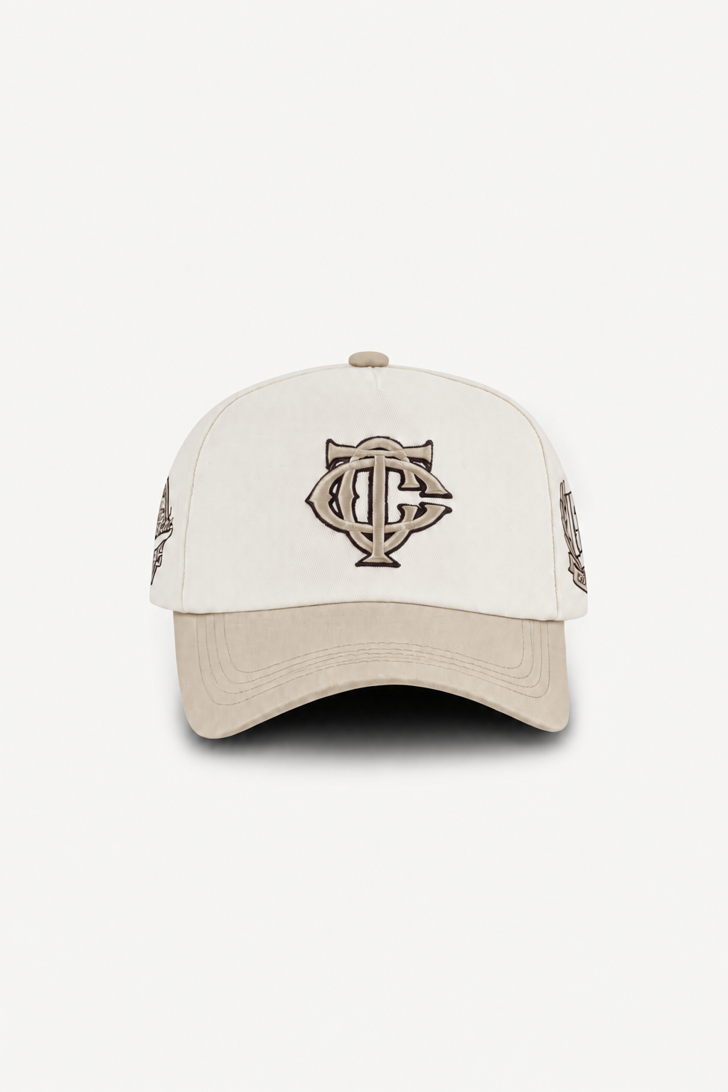 MONOGRAM WORLD SERIES CAP - BEIGE