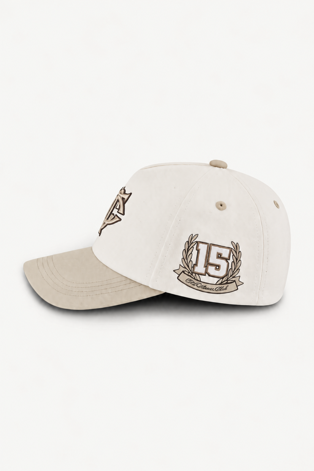 MONOGRAM WORLD SERIES CAP - BEIGE