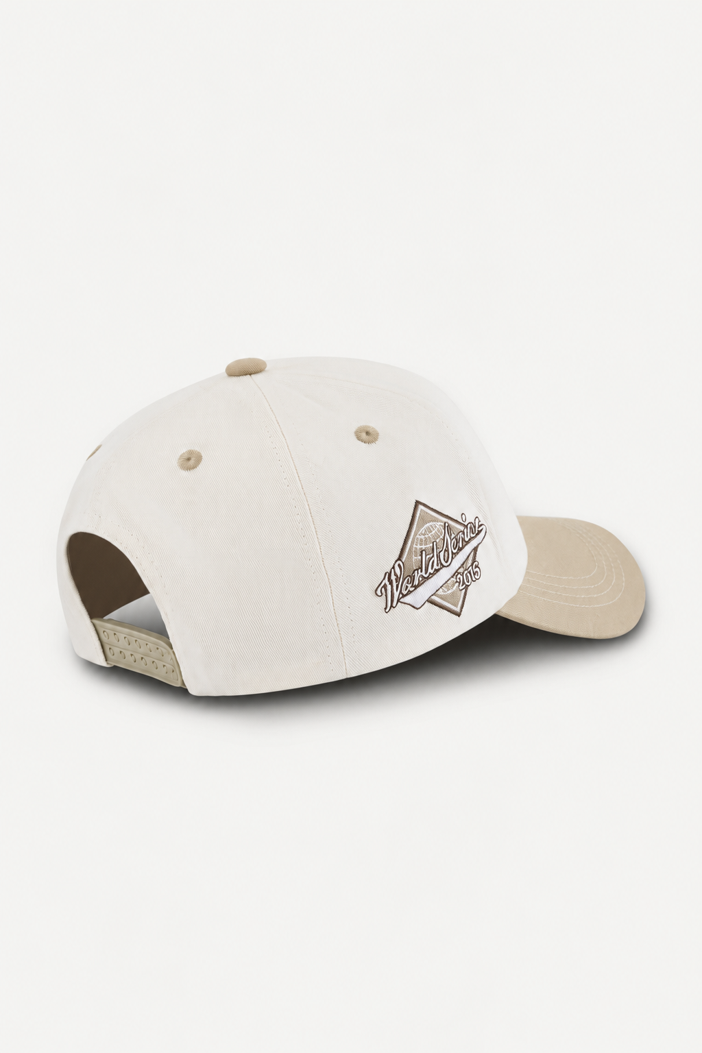 MONOGRAM WORLD SERIES CAP - BEIGE