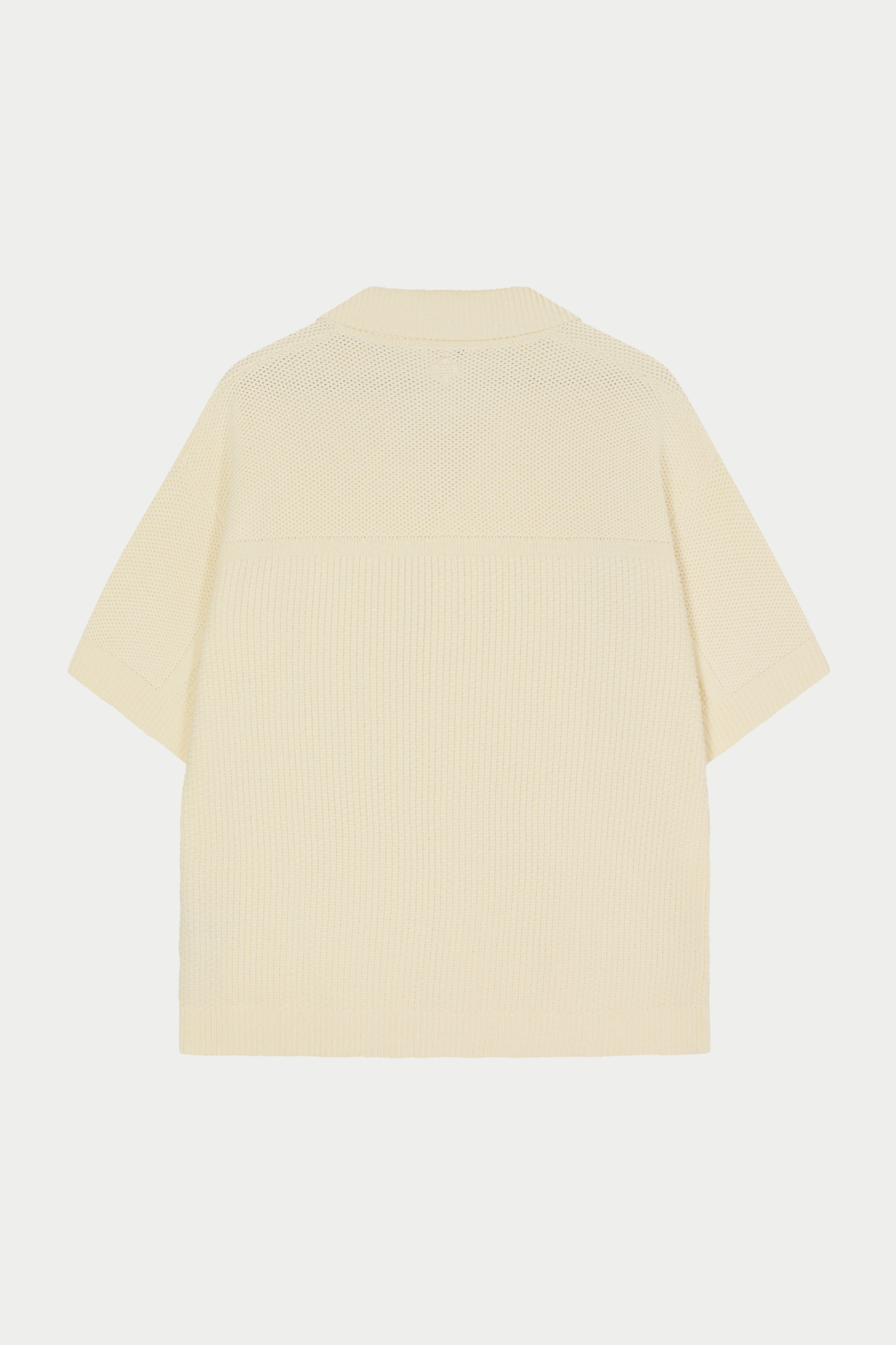 Beige knitted  t-shirt