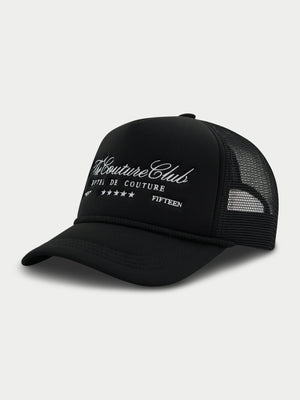 HOTEL DE COUTURE CAP - BLACK