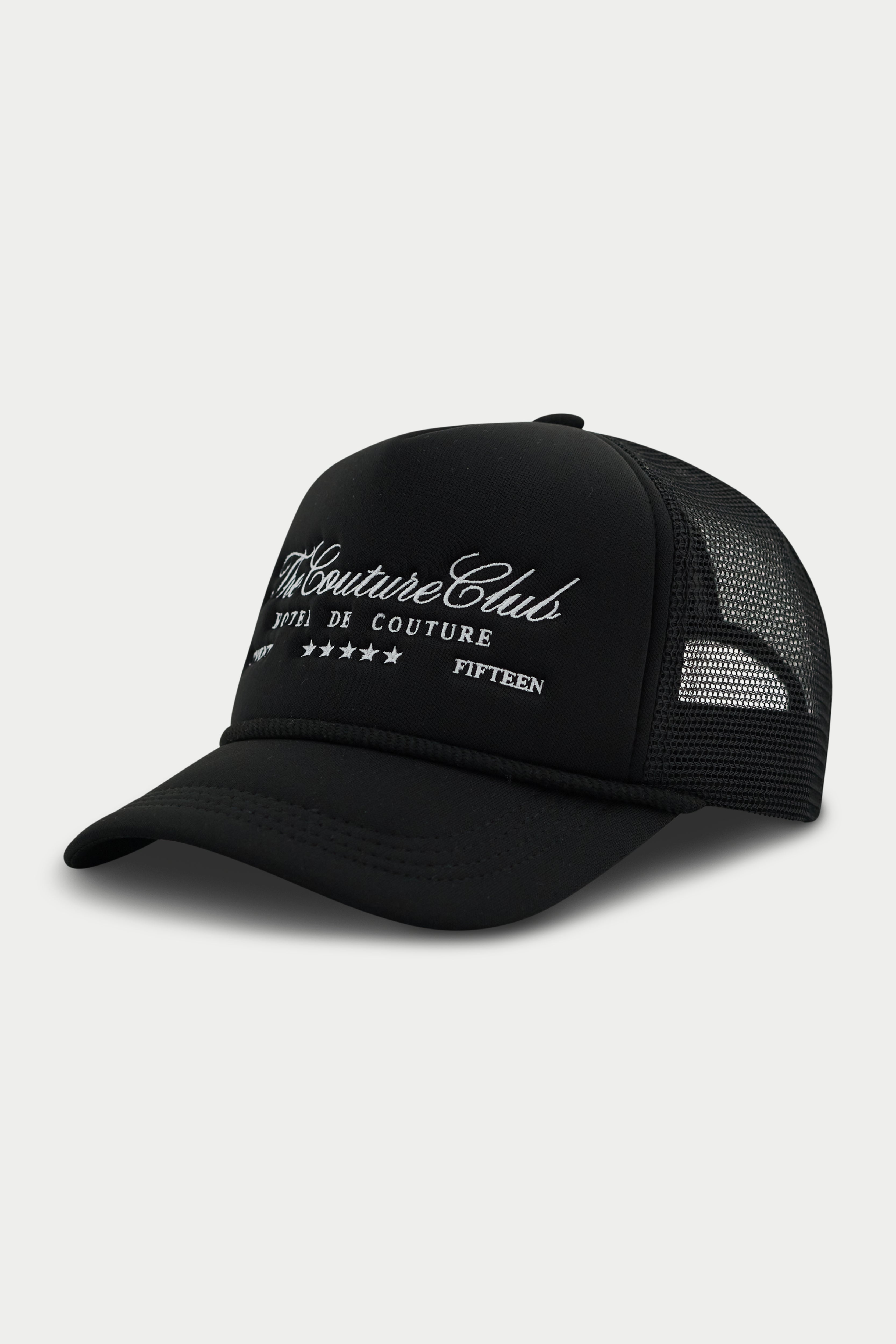 HOTEL DE COUTURE CAP - BLACK