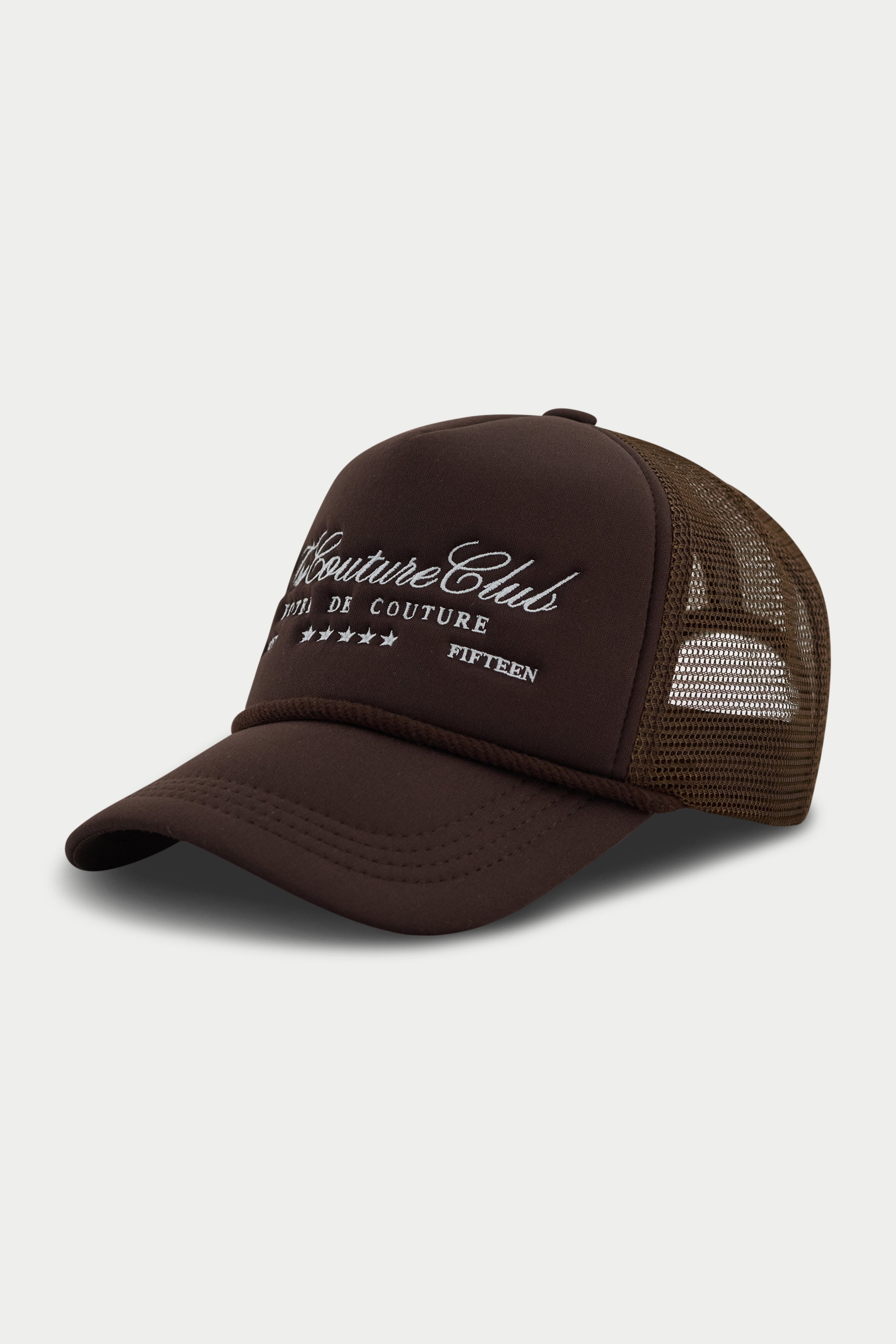 HOTEL DE COUTURE CAP - BROWN