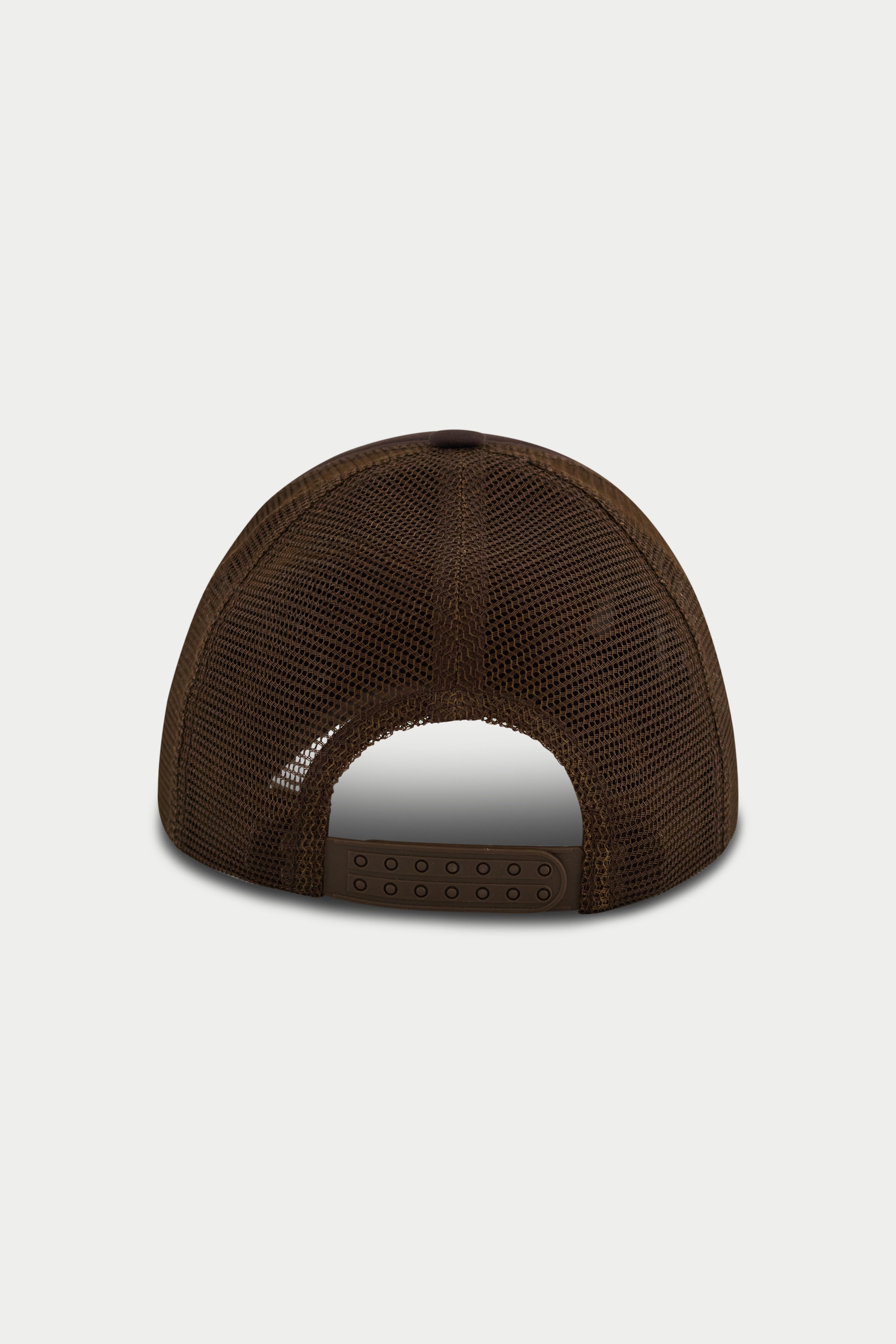 HOTEL DE COUTURE CAP - BROWN