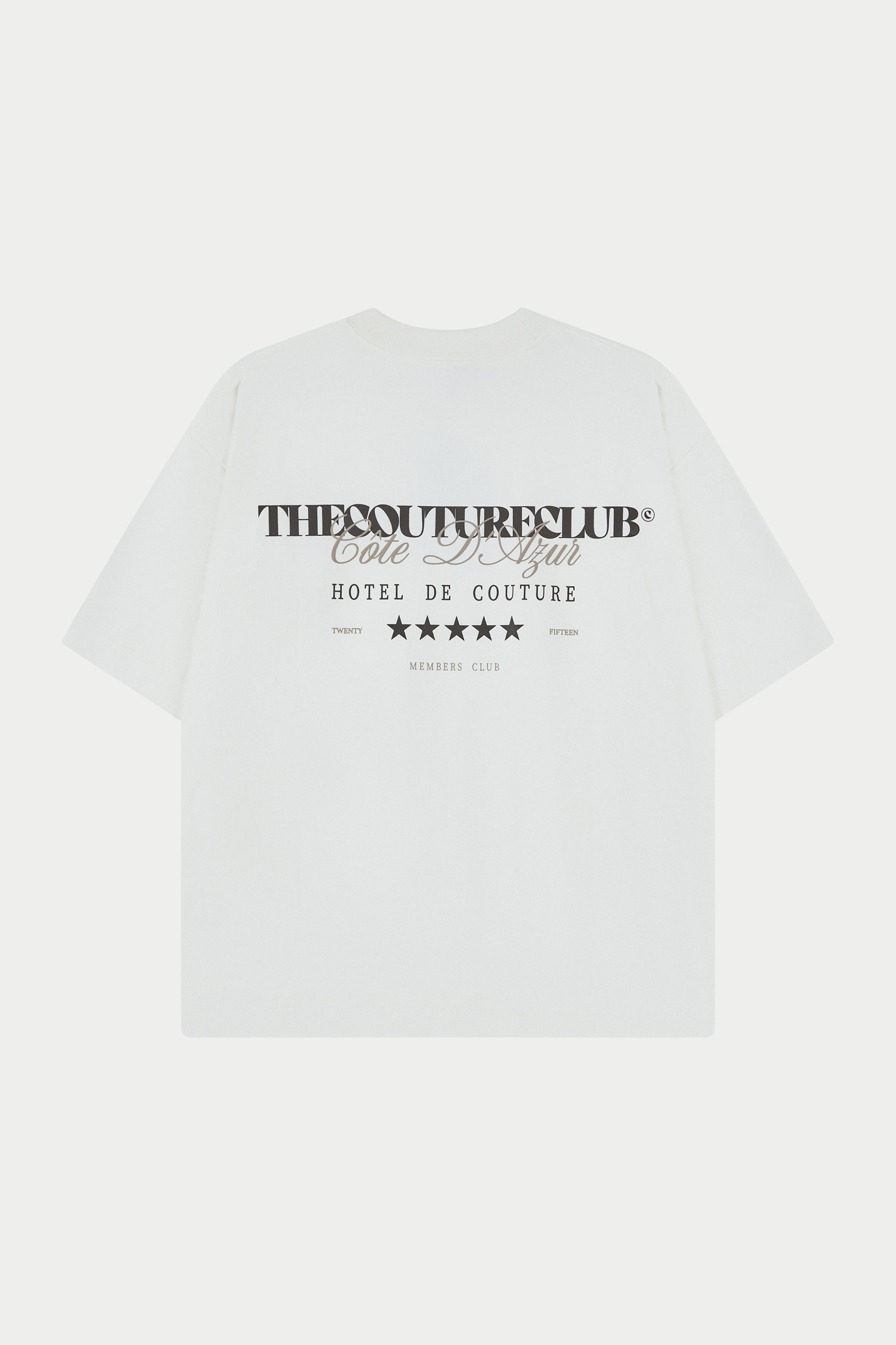 HOTEL DE COUTURE T-SHIRT - OFF WHITE