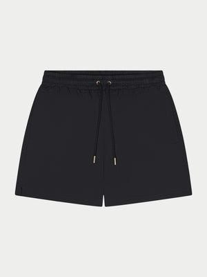 EMBLEM WATER REACTIVE SWIM SHORTS - BLACK
