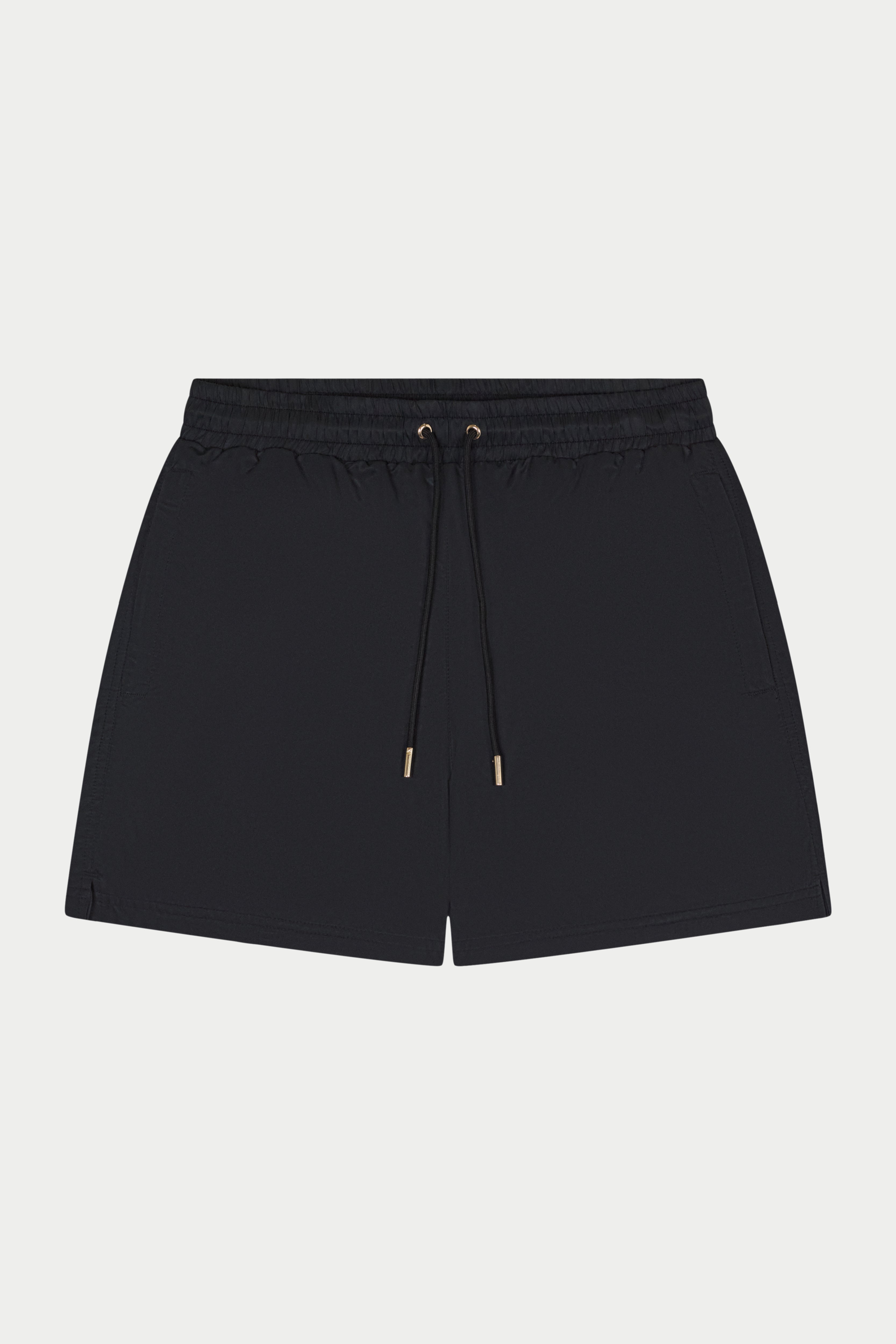 EMBLEM WATER REACTIVE SWIM SHORTS - BLACK