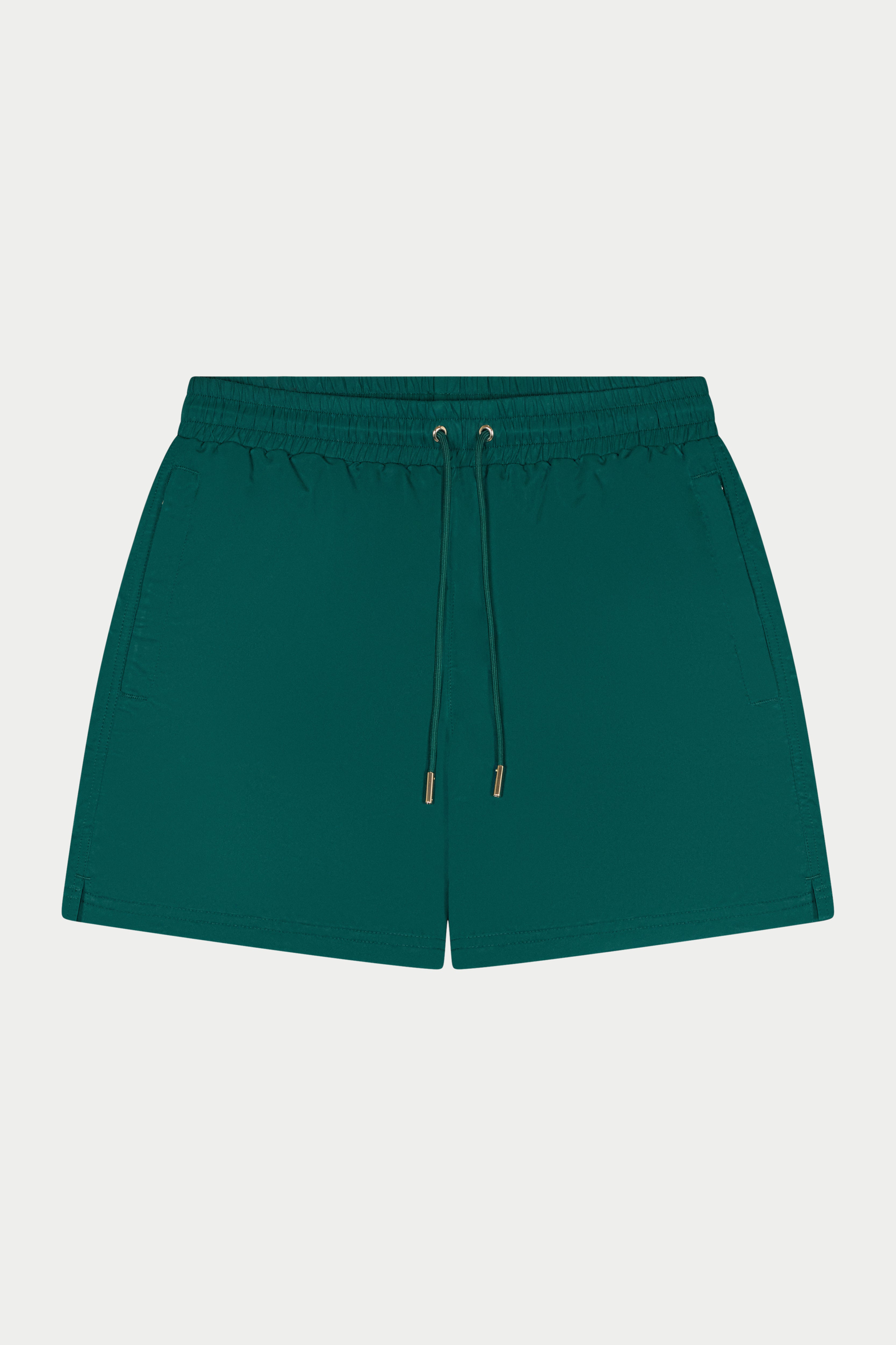 EMBLEM WATER REACTIVE SWIM SHORTS - FOREST GREEN