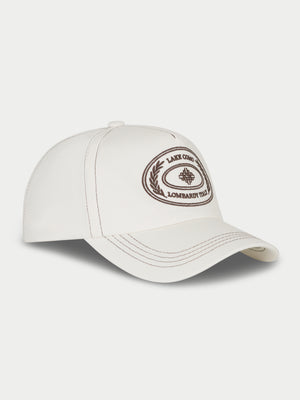 LAKE COMO OVAL CAP - OFF WHITE