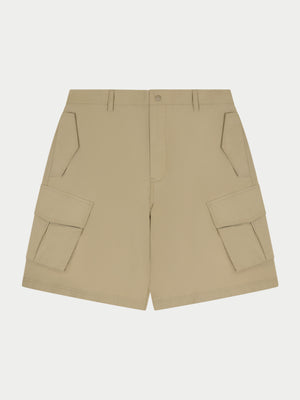 TECHNICAL CARGO SHORTS - STONE