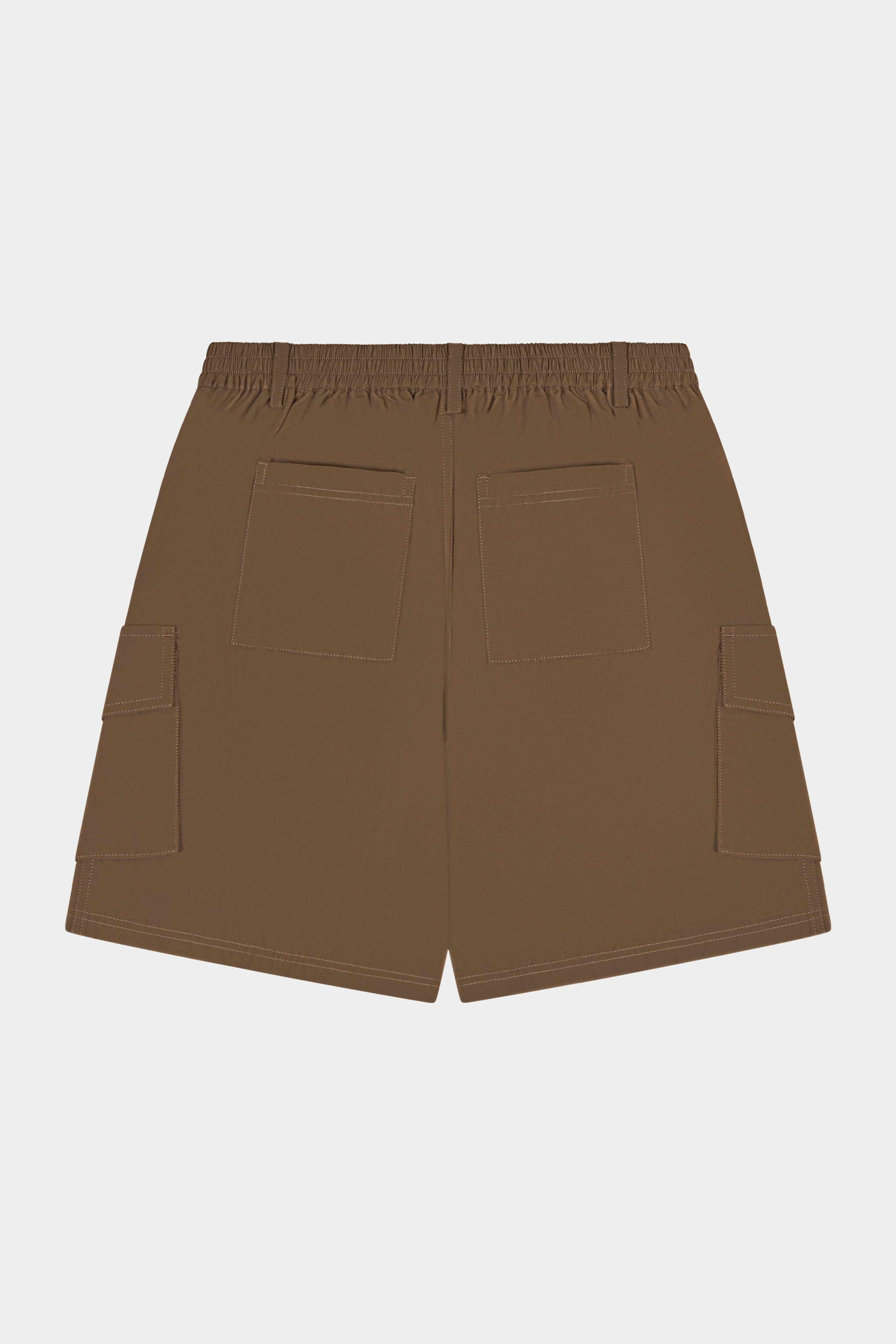 TECHNICAL CARGO SHORTS - BROWN