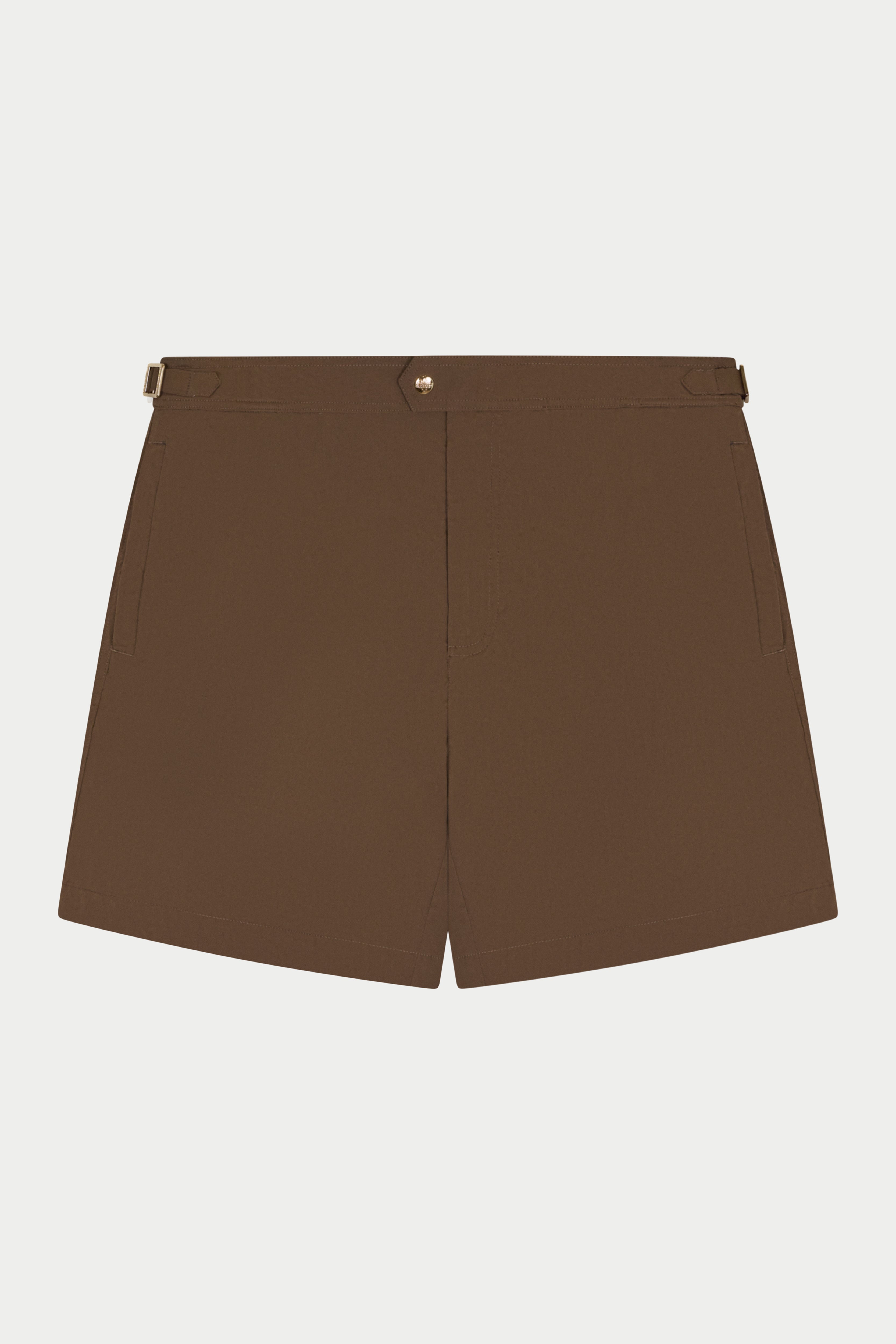 SMART SWIM SHORTS - BROWN