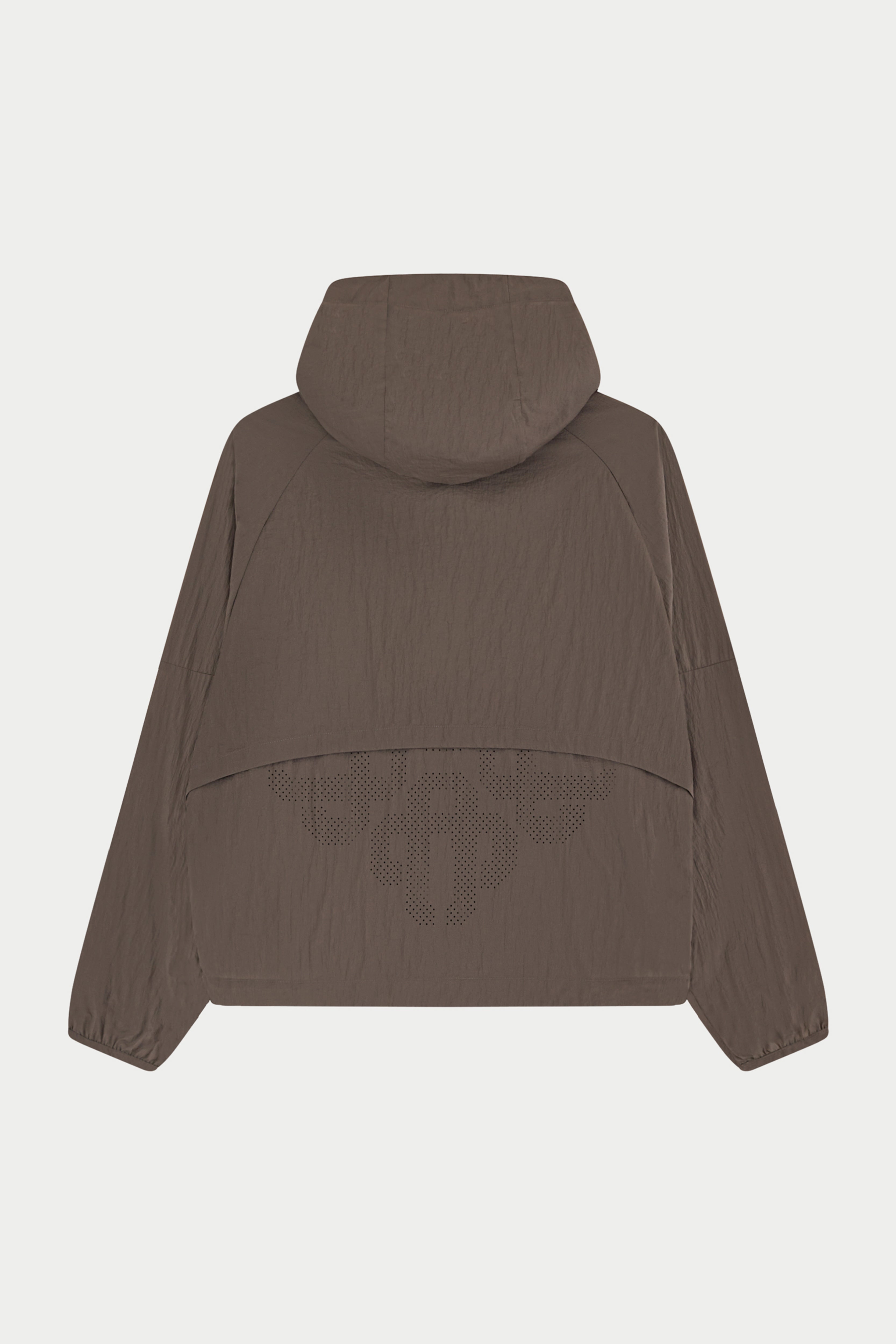 TRANSLUCENT WINDBREAKER - BROWN