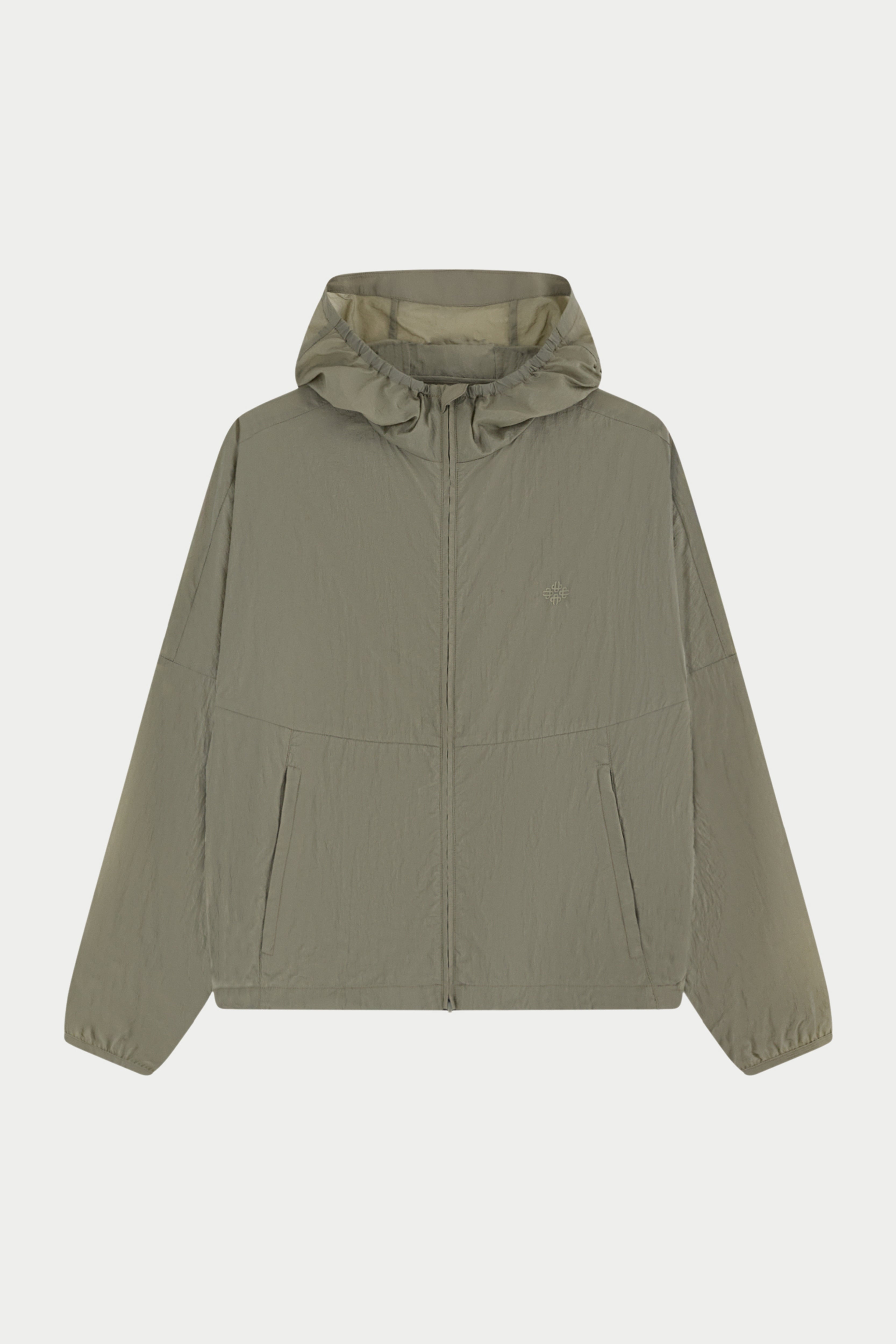 TRANSLUCENT WINDBREAKER - KHAKI