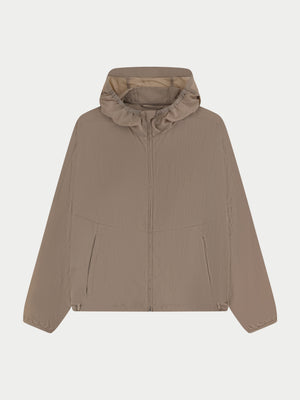TRANSPARENT WINDBREAKER - SAND