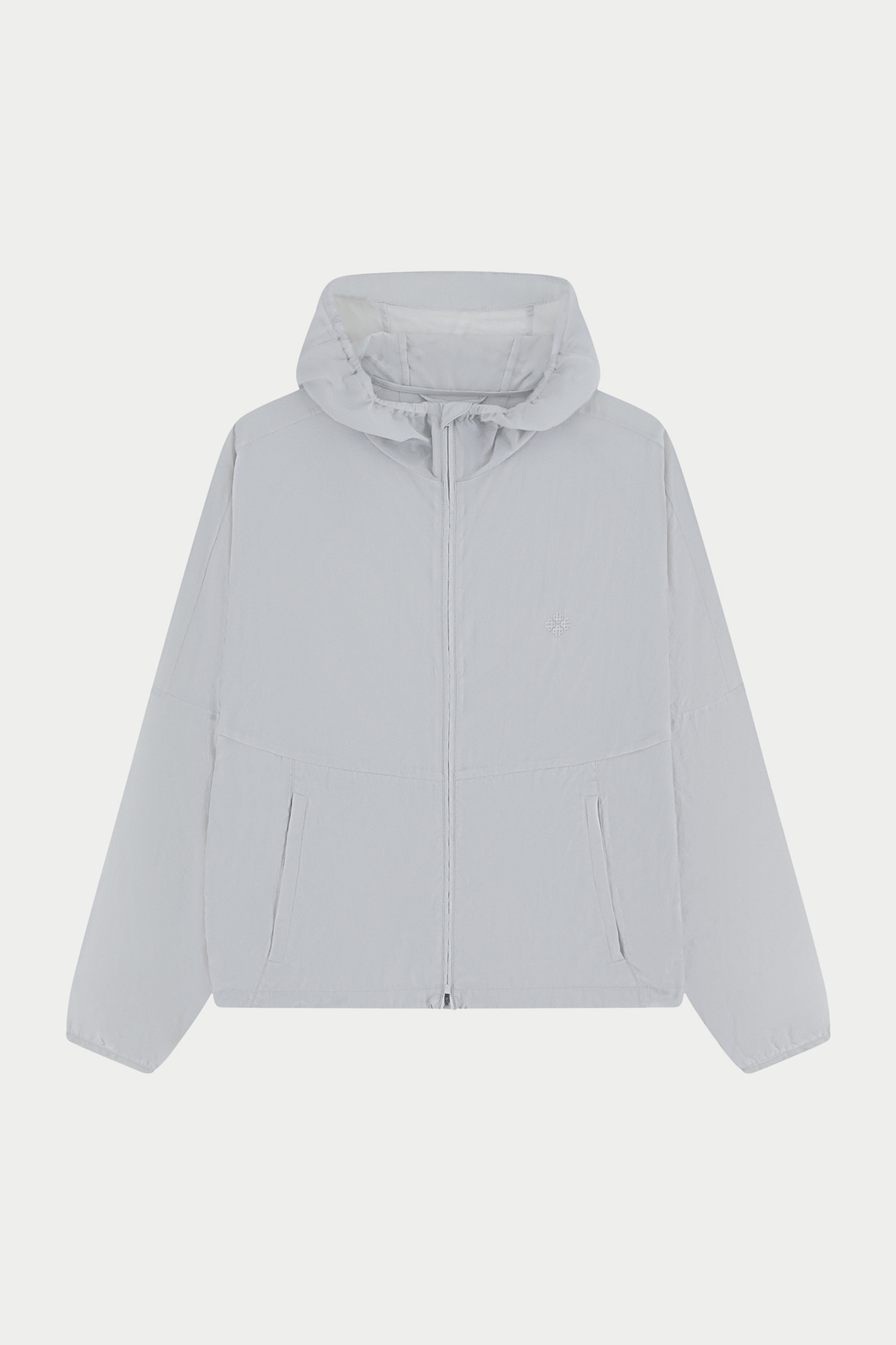 TRANSLUCENT WINDBREAKER - WHITE
