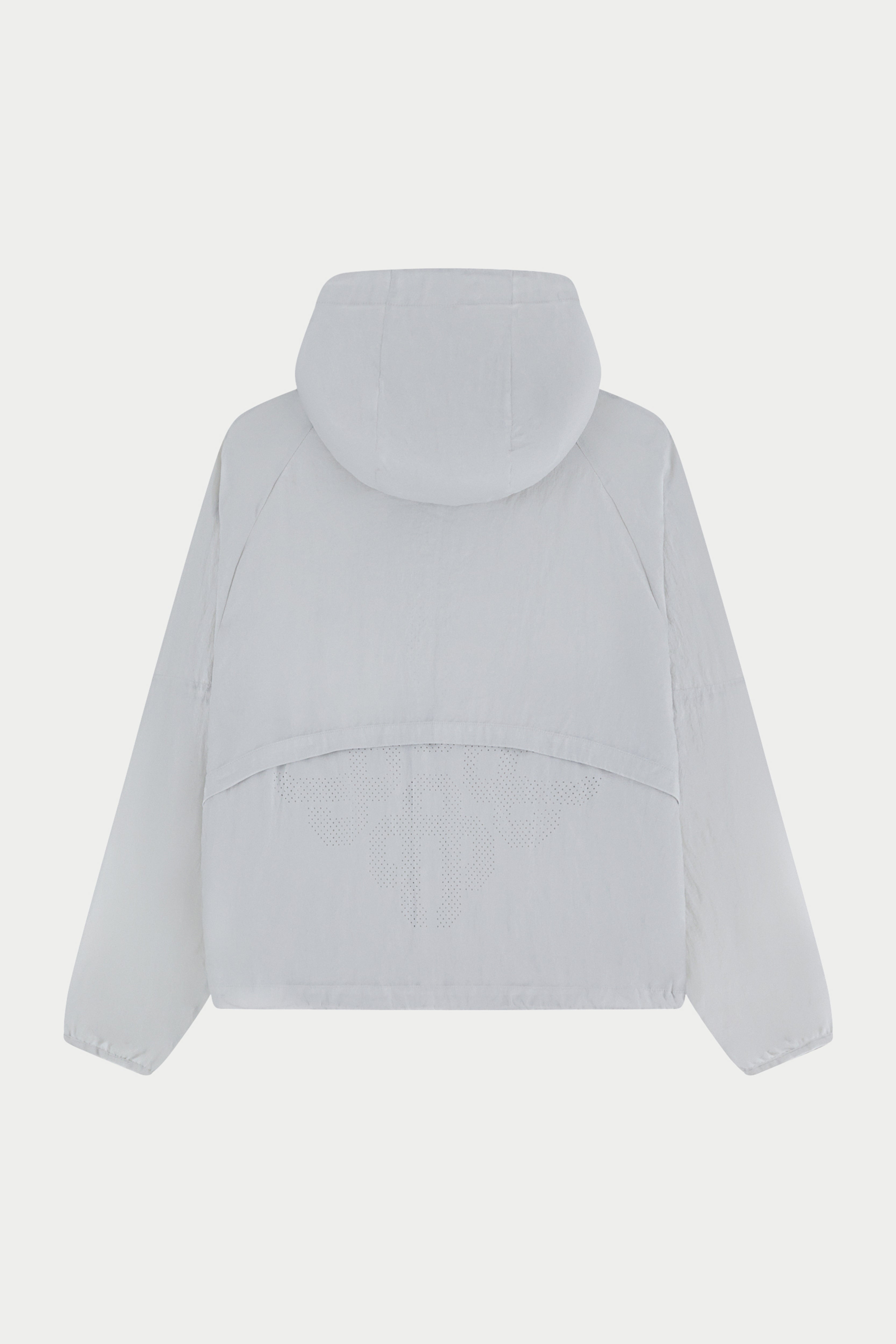 TRANSLUCENT WINDBREAKER - WHITE