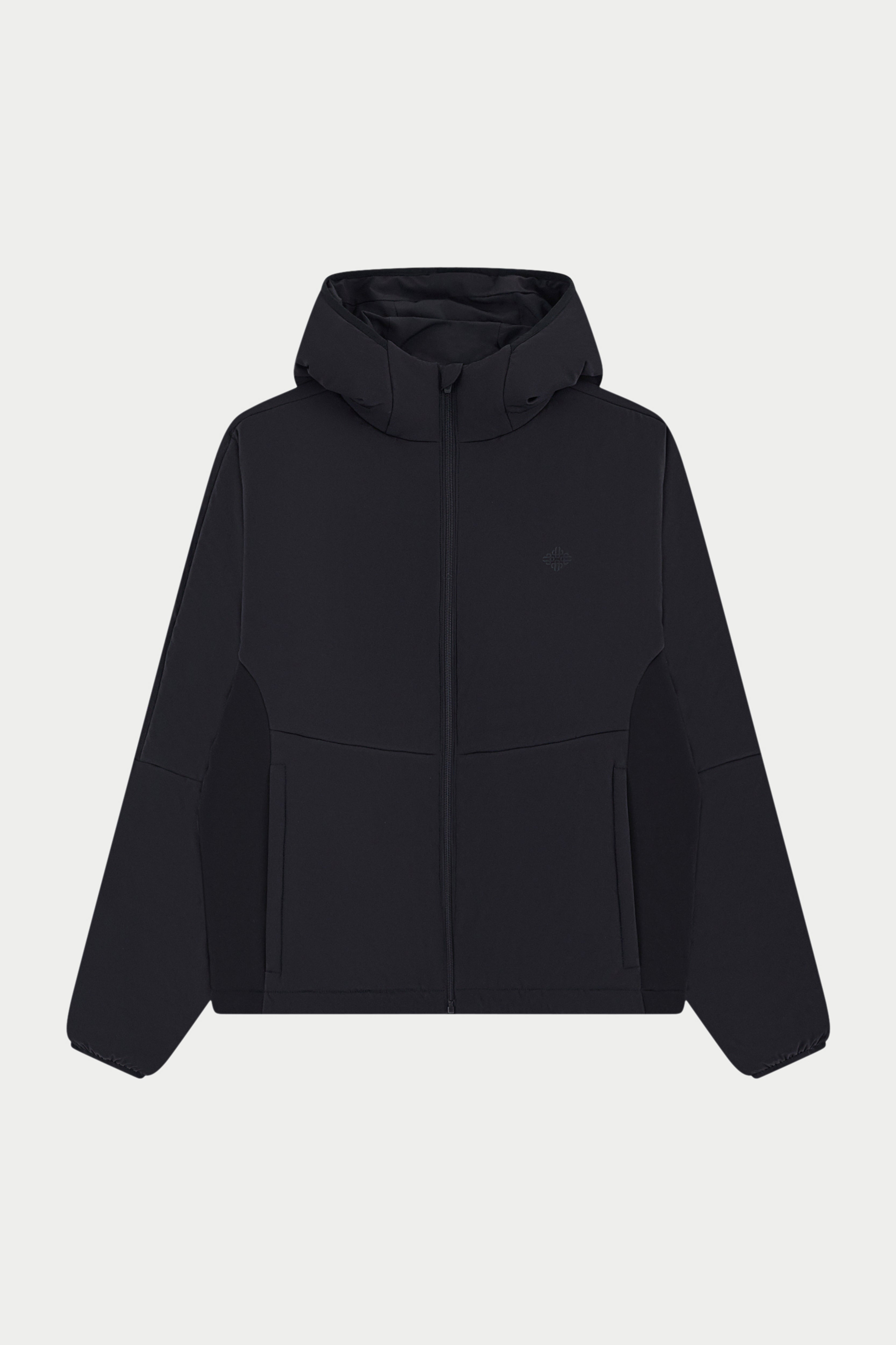 INSULATED WARM UP JACKET - BLACK