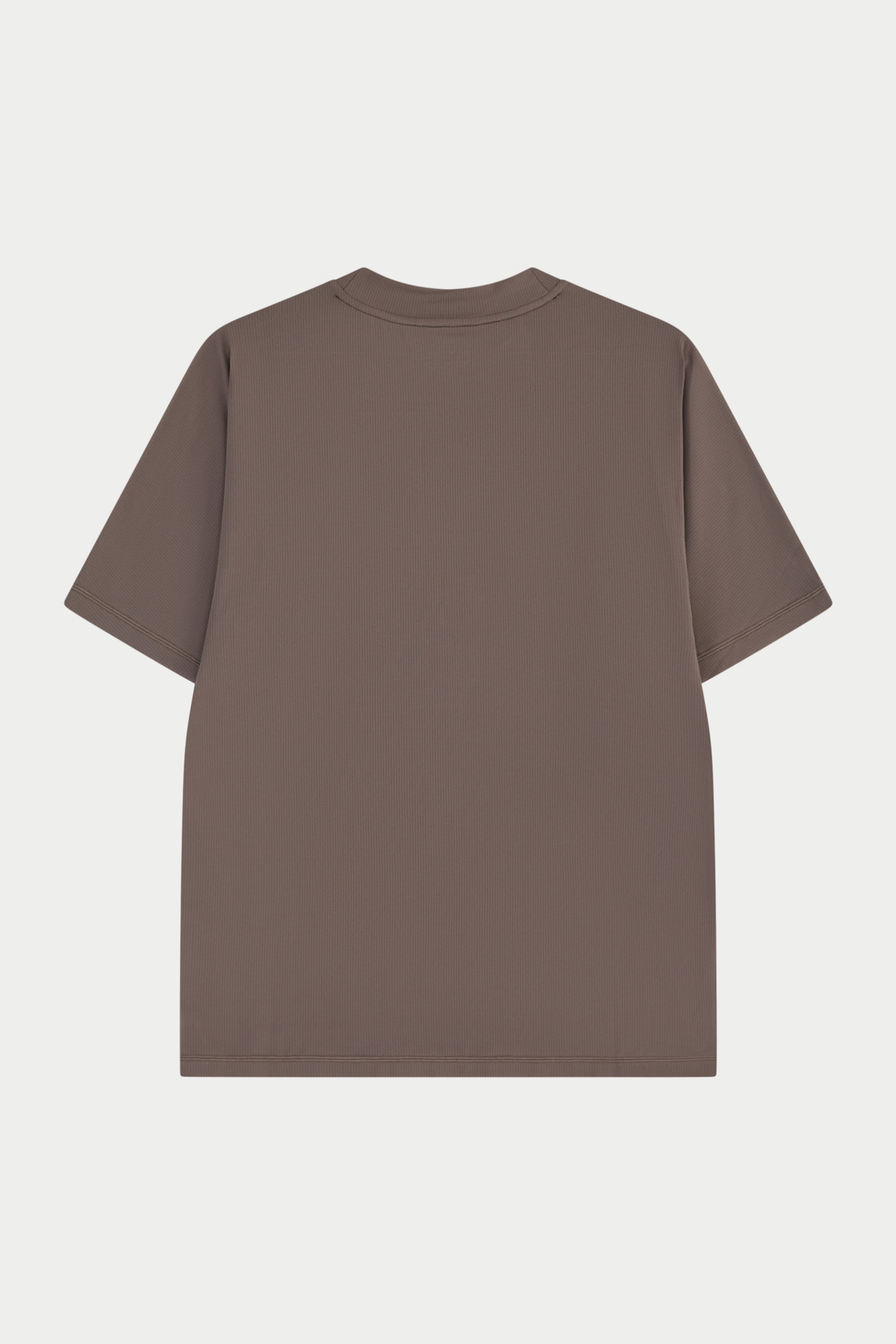 SHORT SLEEVE TRAINING TOP - BROWN