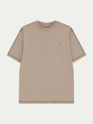 SHORT SLEEVE TRAINING TOP - SAND