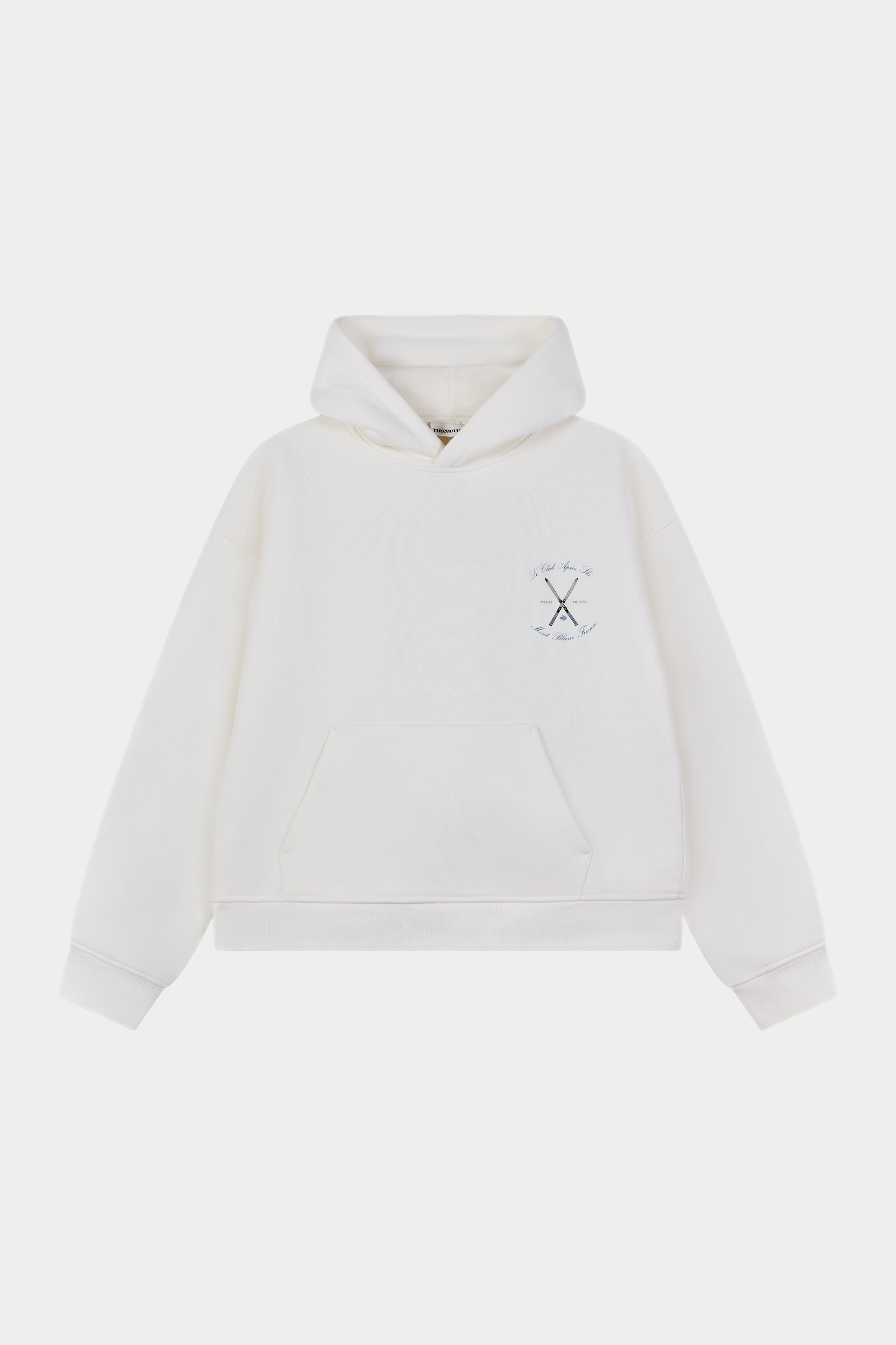 APRES SKI GRAPHIC HOODIE - OFF WHITE