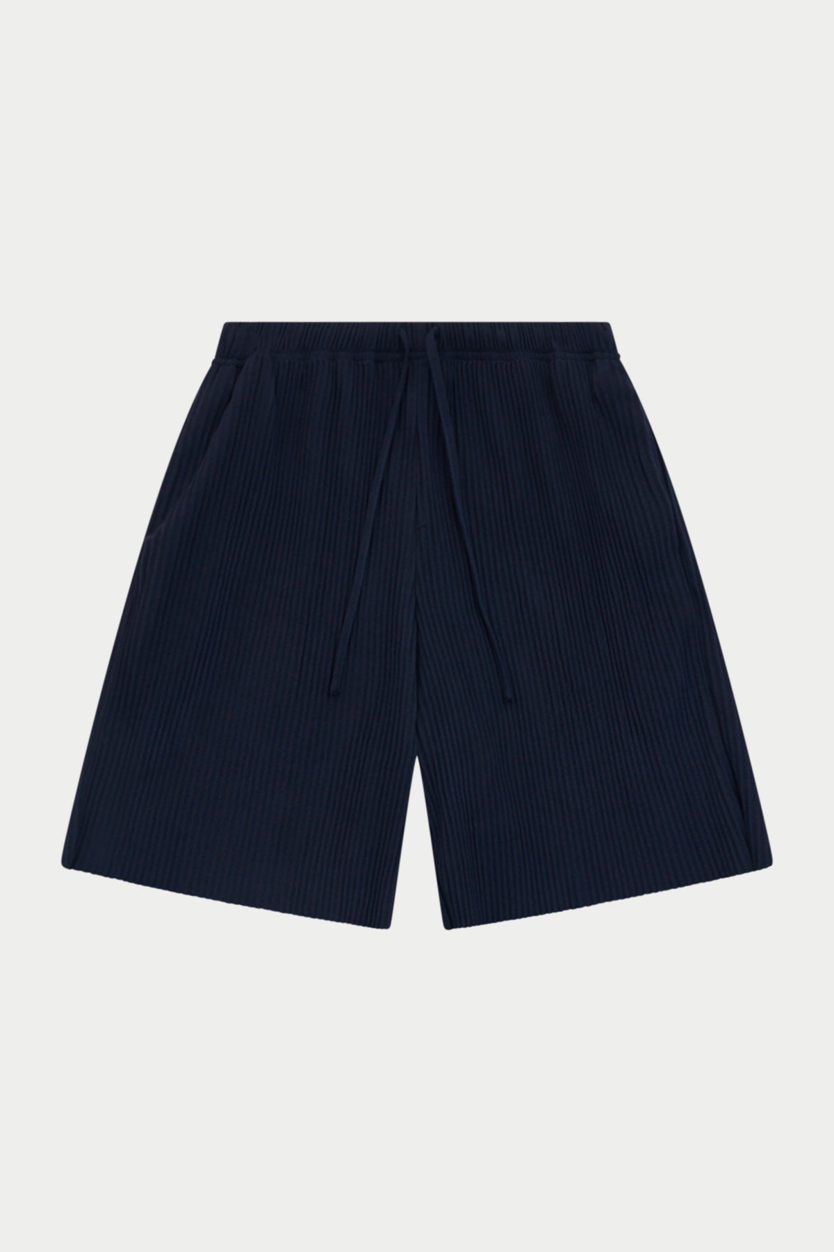 PLISSE SHORTS - NAVY
