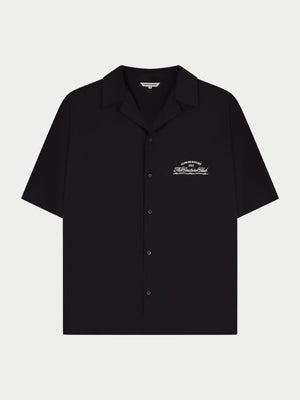 CLUB DE SOCI EMBROIDERY SHIRT - BLACK