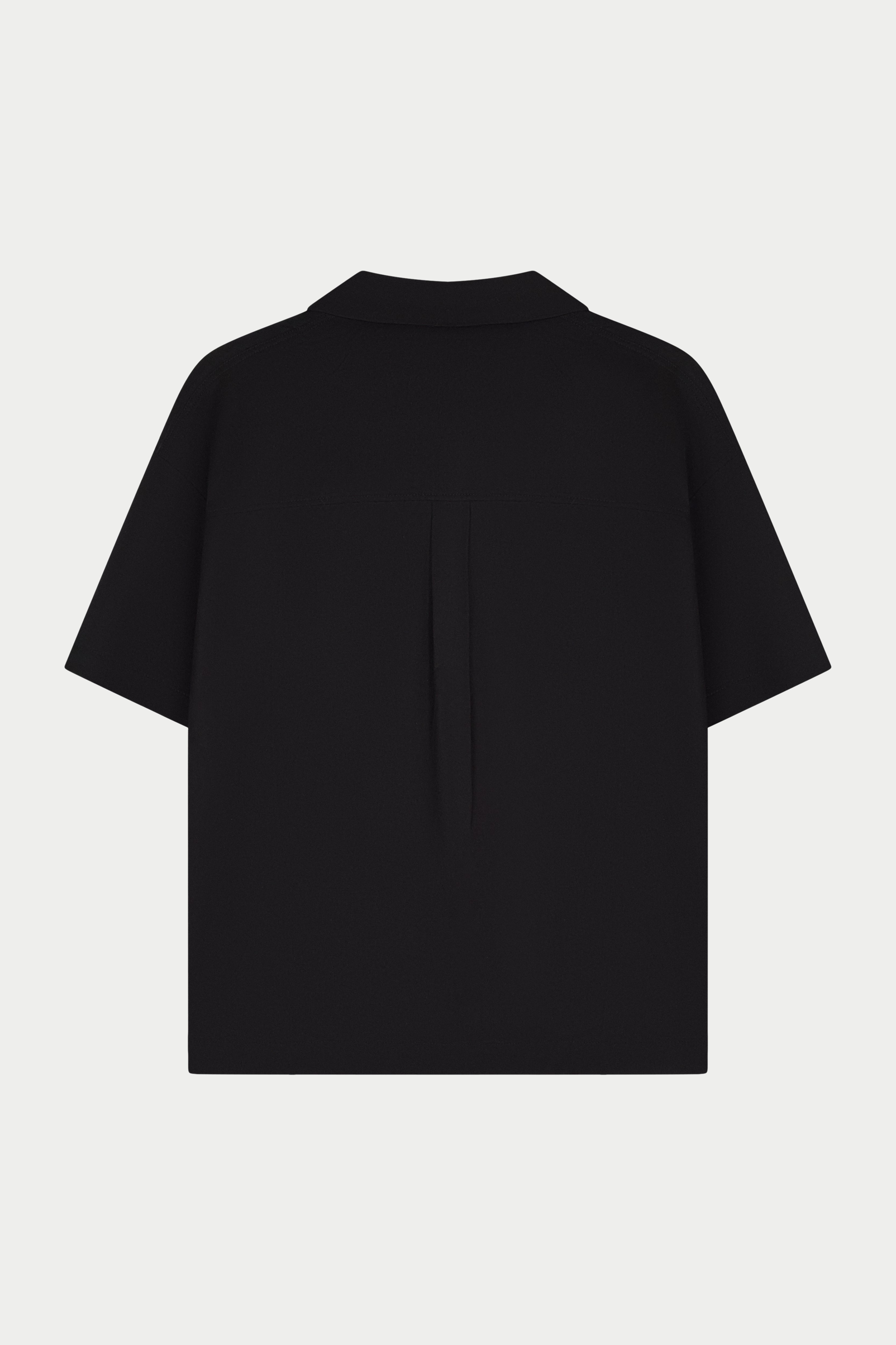 CLUB DE SOCI EMBROIDERY SHIRT - BLACK