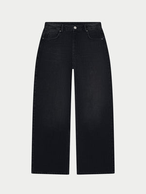 SKATER JEANS - WASHED BLACK